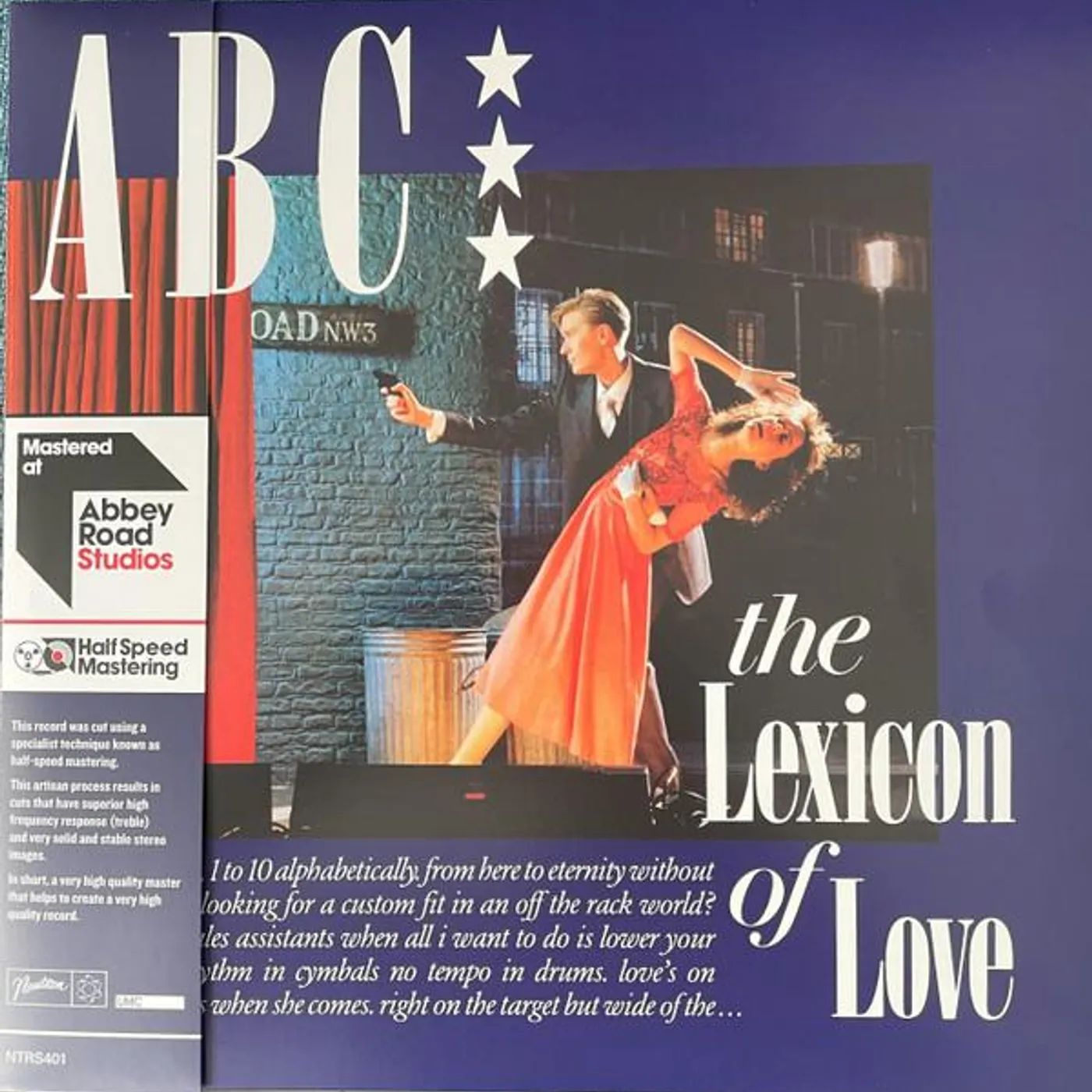 ABC LEXICON OF LOVE (HALF SPEED MASTER) Vinyl Record