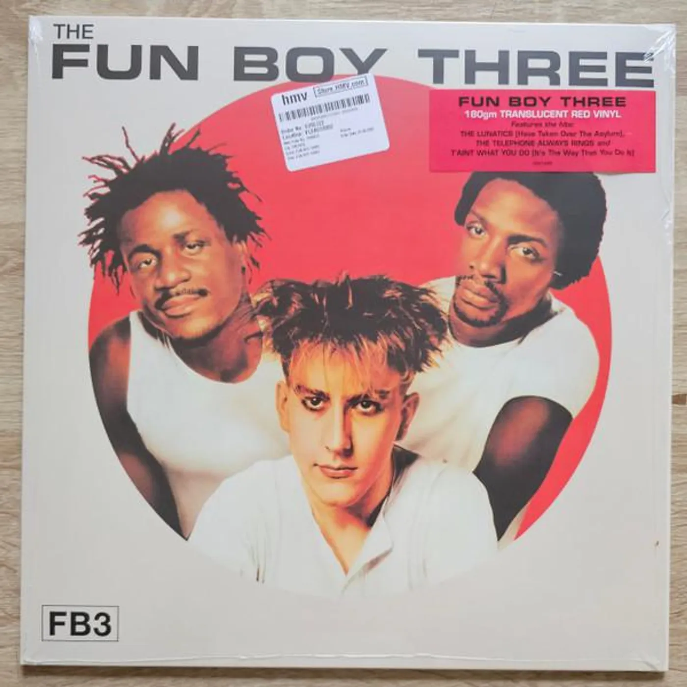FUN BOY THREE (40TH ANNIVERSARY EDITION/RED VINYL) Vinyl Record
