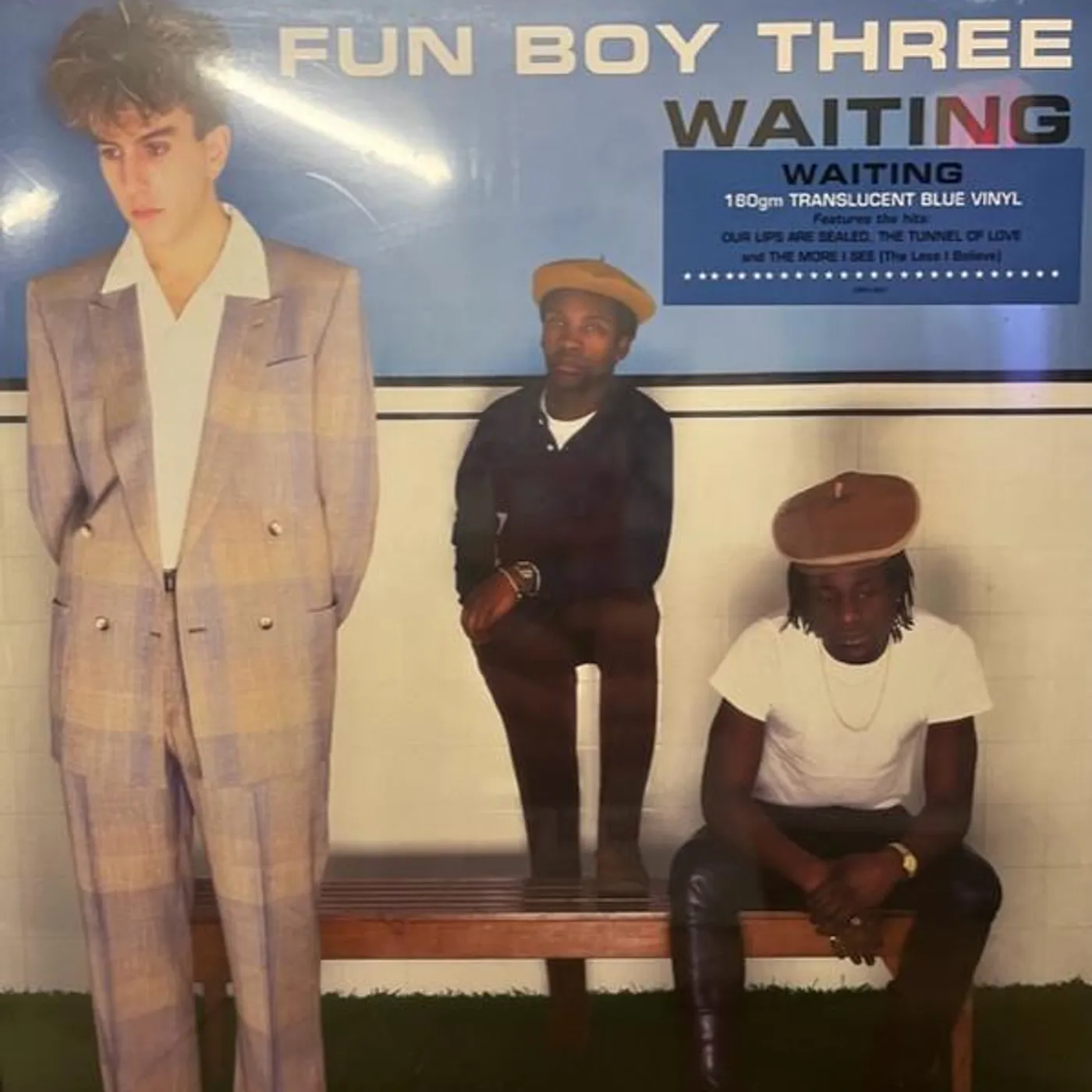 Fun Boy Three WAITING (BLUE VINYL) Vinyl Record