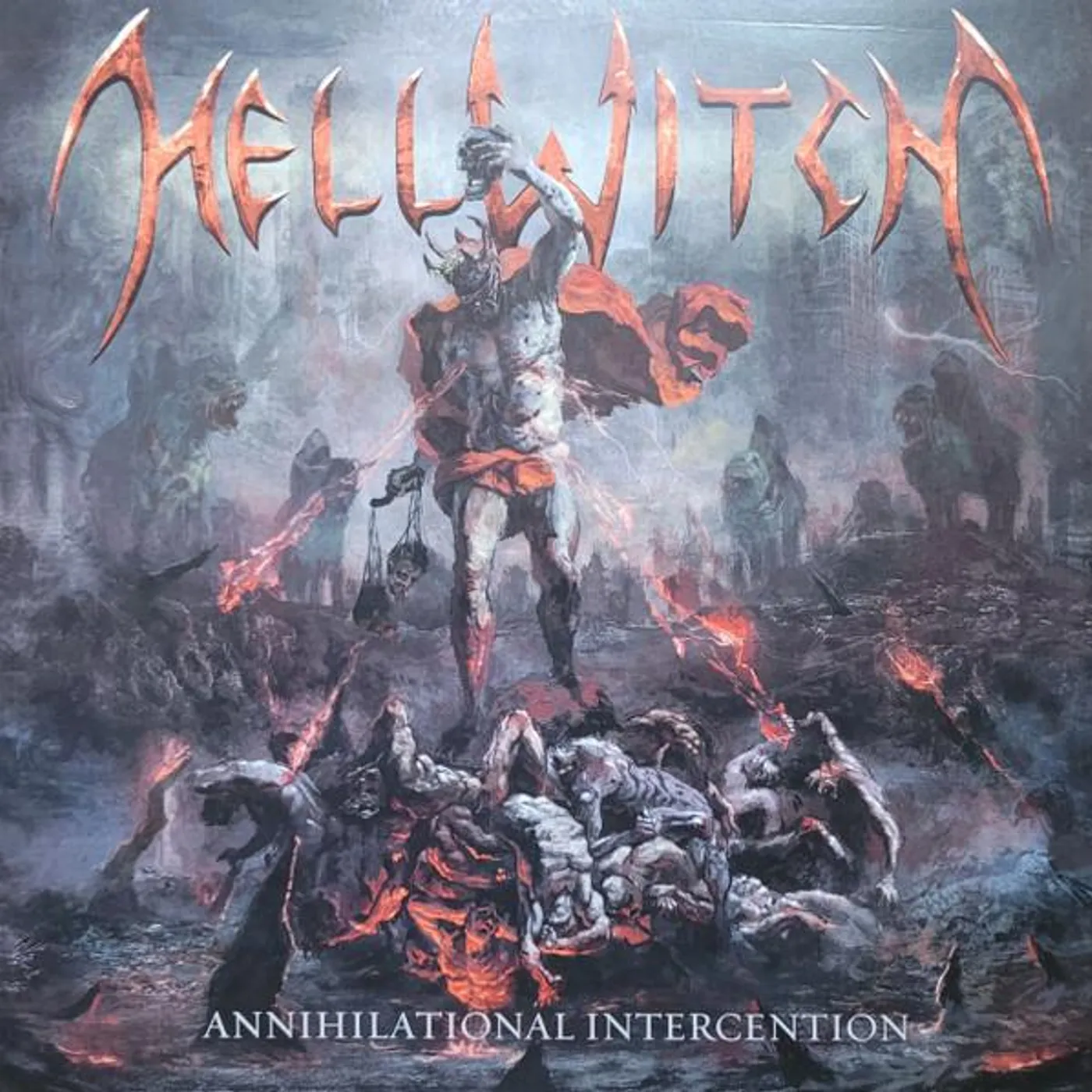 Hellwitch Annihilational Intercention (Red) Vinyl Record