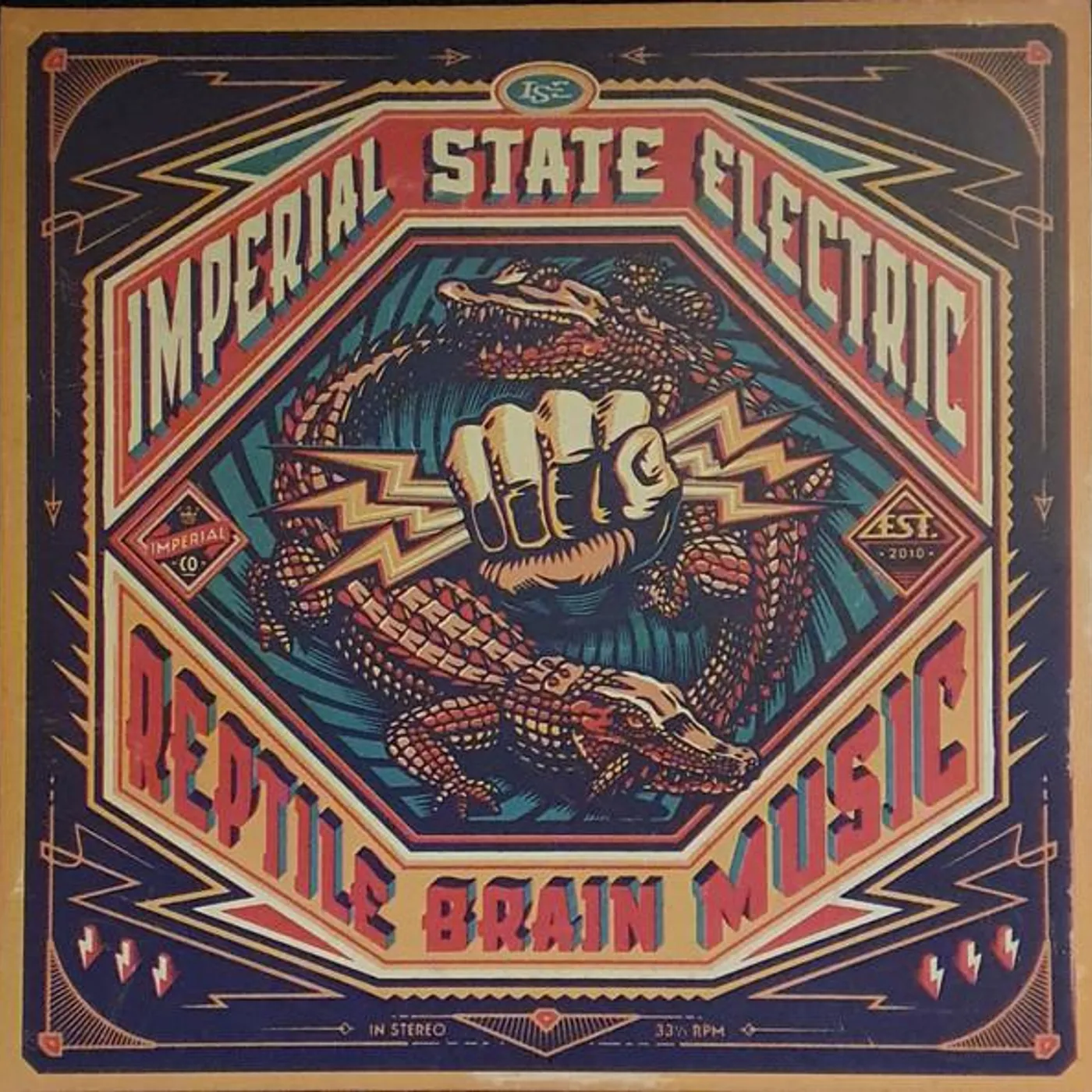 Imperial State Electric REPTILE BRAIN MUSIC Vinyl Record