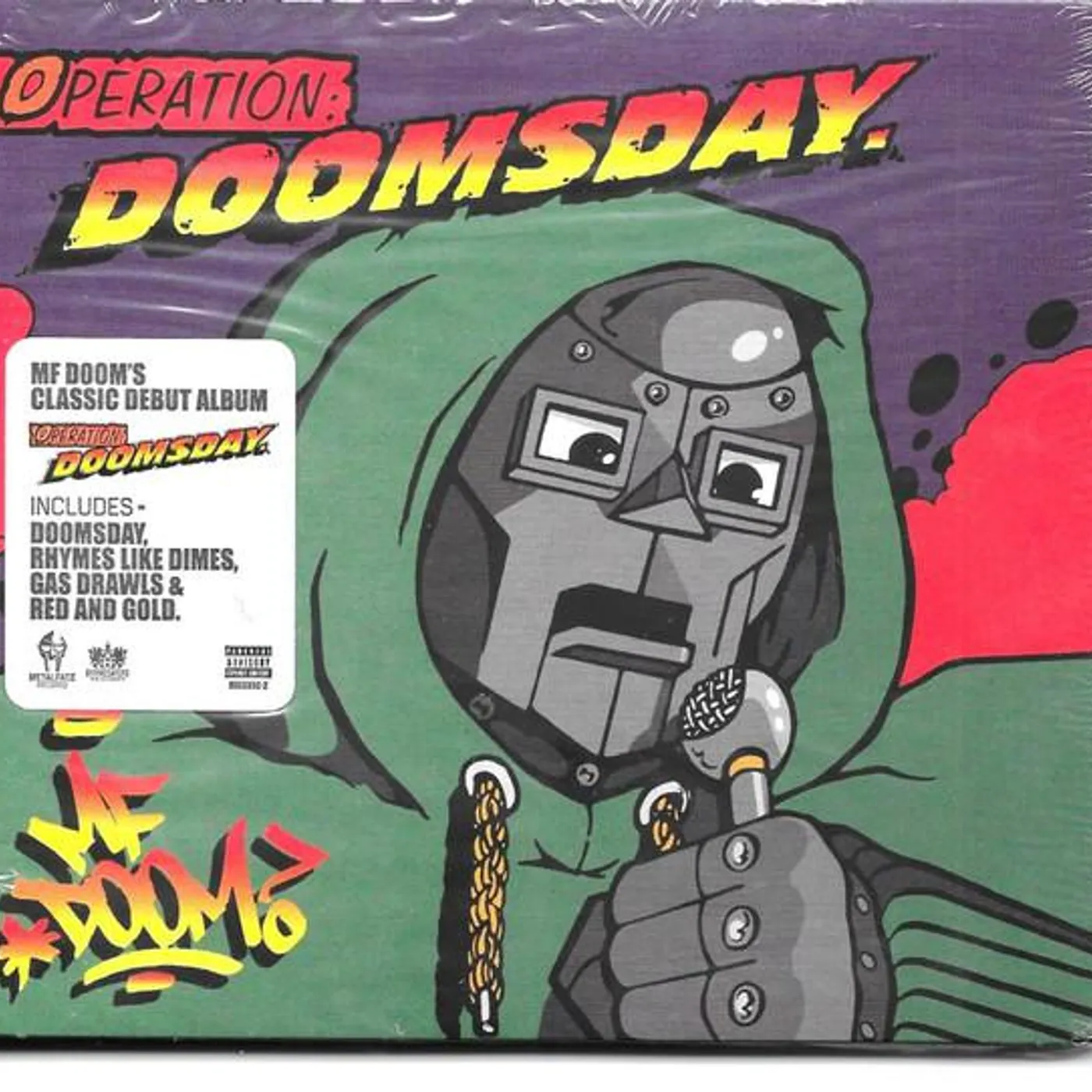 MF DOOM OPERATION: DOOMSDAY CD