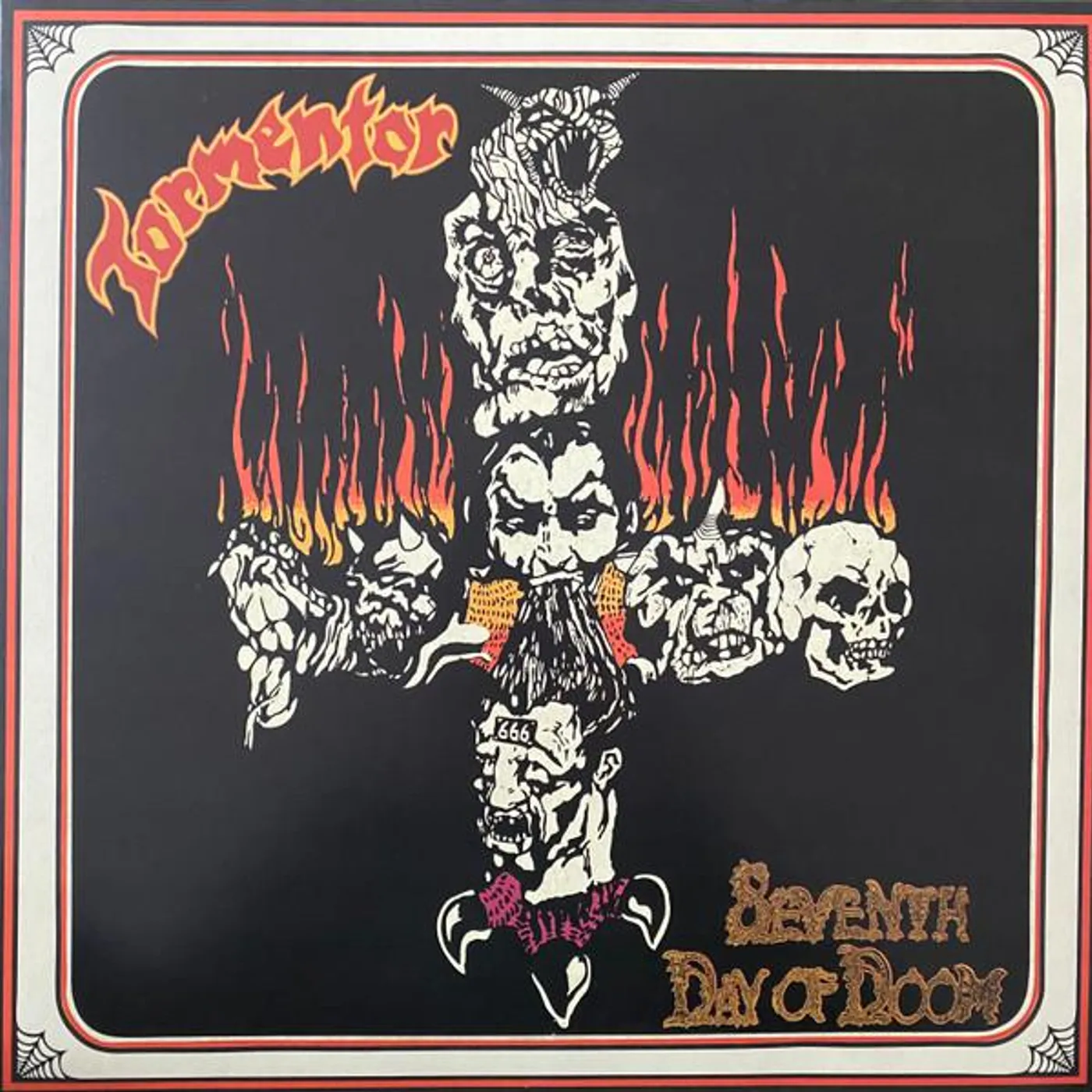 Tormentor SEVENTH DAY OF DOOM Vinyl Record