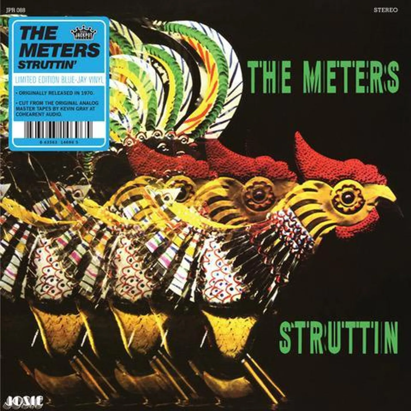 The Meters Struttin' (Blue Jay) Vinyl Record