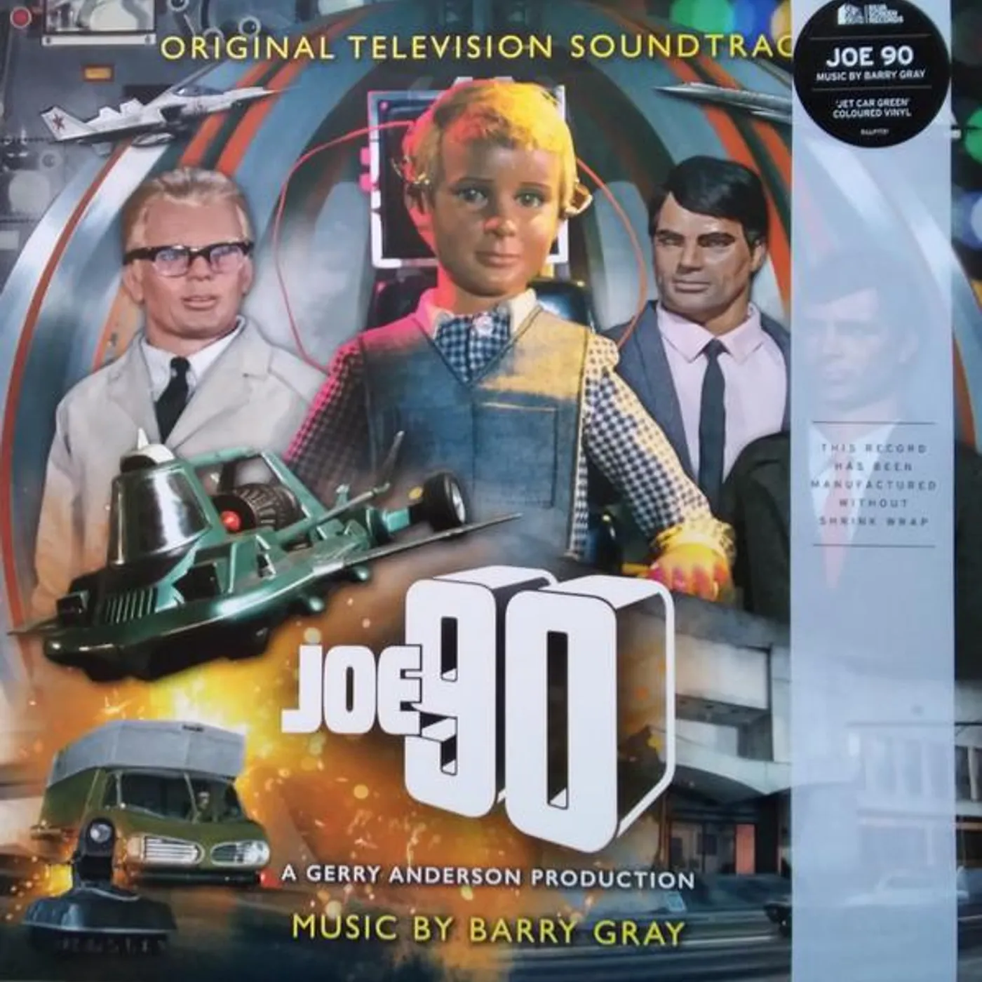 Barry Gray Joe 90 Original Soundtrack (2LP/Jet Car Green) Vinyl Record