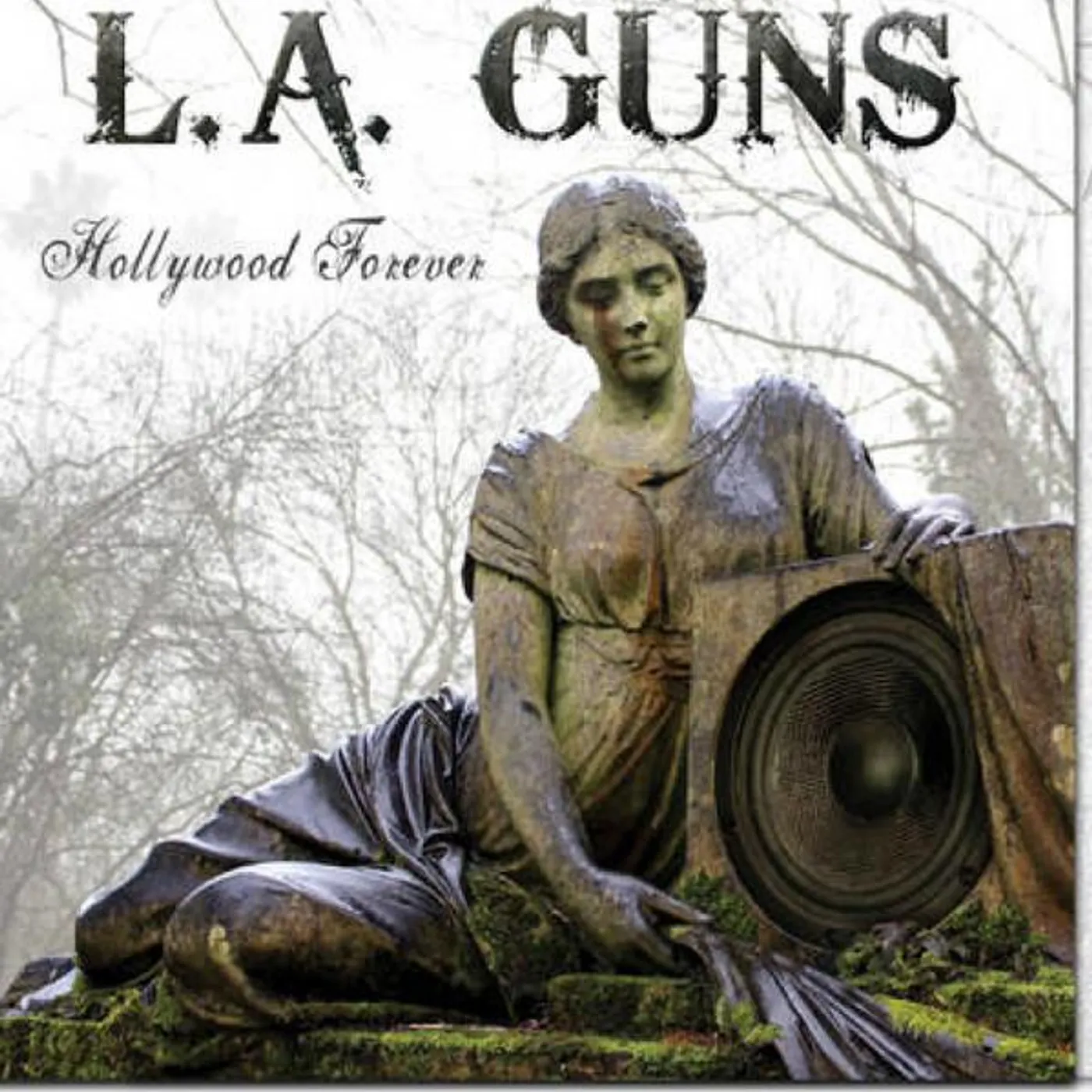 L.A. Guns HOLLYWOOD FOREVER (SILVER VINYL) Vinyl Record