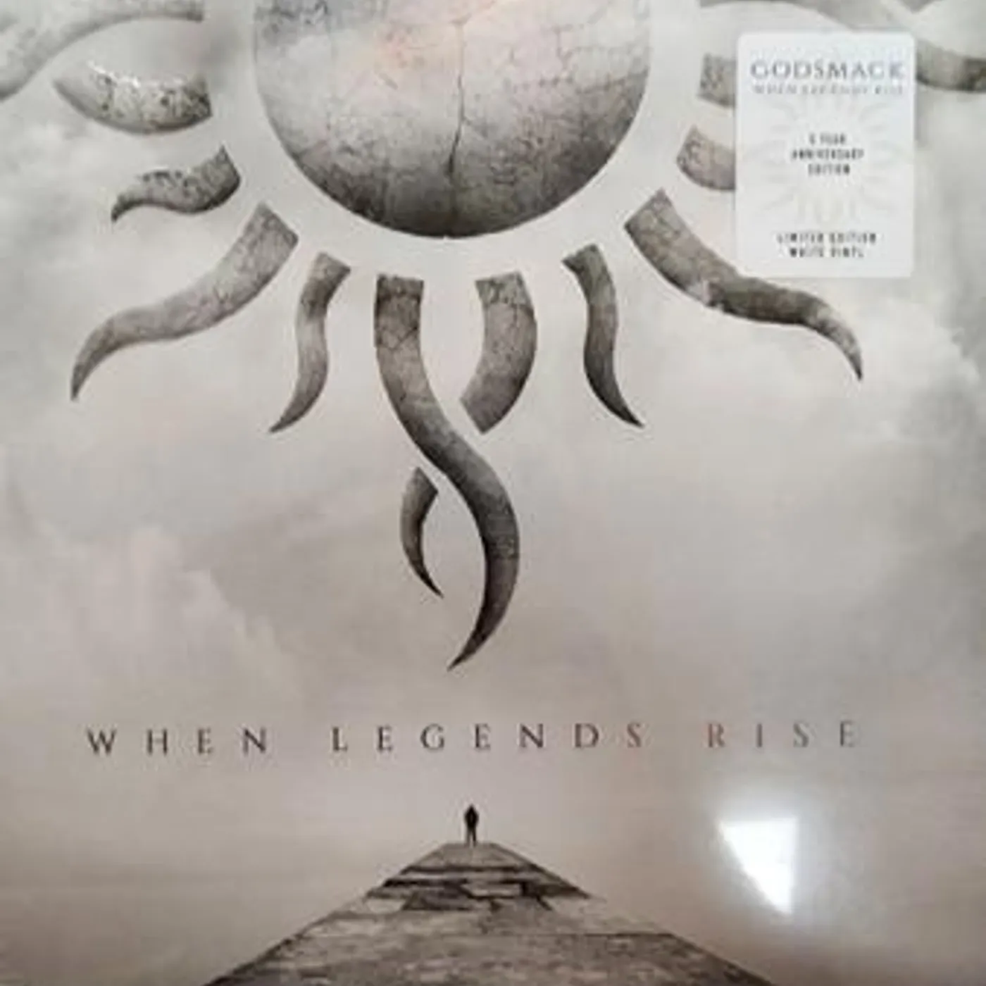 Godsmack WHEN LEGENDS RISE (5TH ANNIVERSARY/WHITE VINYL/LIMITED EDITION) Vinyl Record