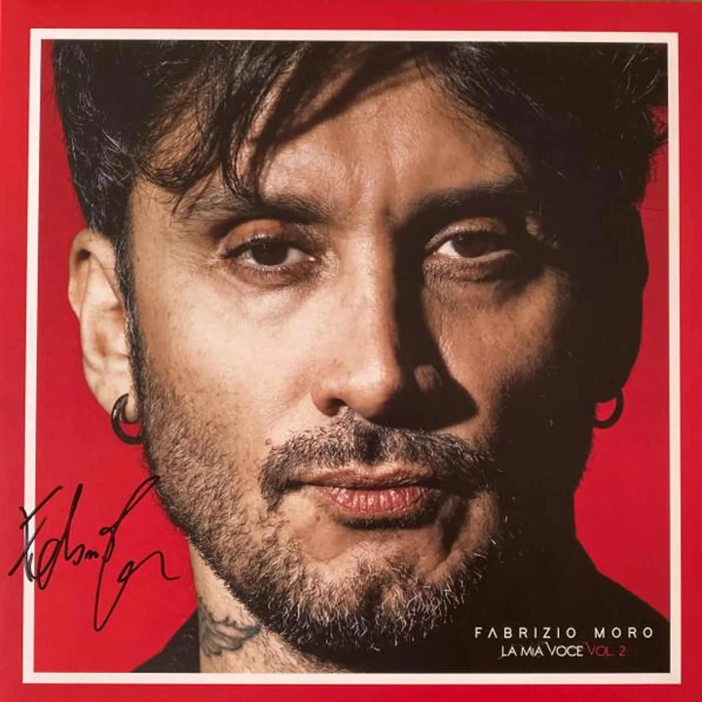 Fabrizio Moro LA MIA VOCE Vinyl Record