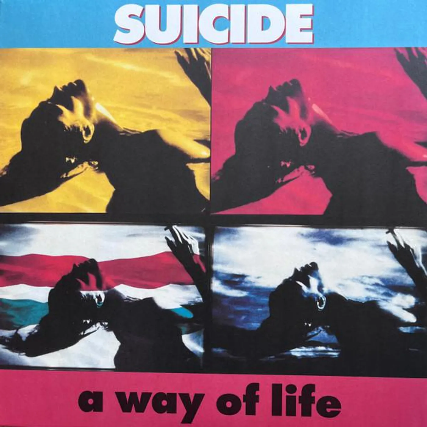 Suicide WAY OF LIFE (35TH ANNIVERSARY EDITION/2023/REMASTER/TRANSPARENT BLUE VINYL) Vinyl Record