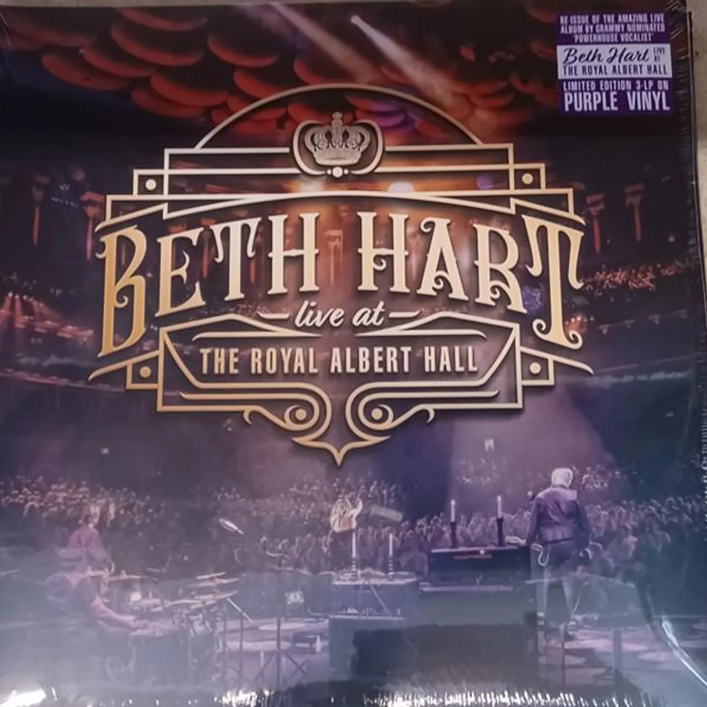 Beth Hart LIVE AT THE ROYAL ALBERT HALL (PURPLE TRIPPLE VINYL) Vinyl Record