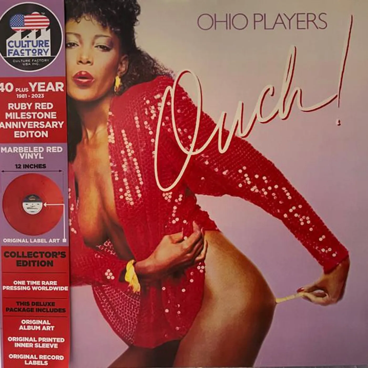 Ohio Players OUCH Vinyl Record