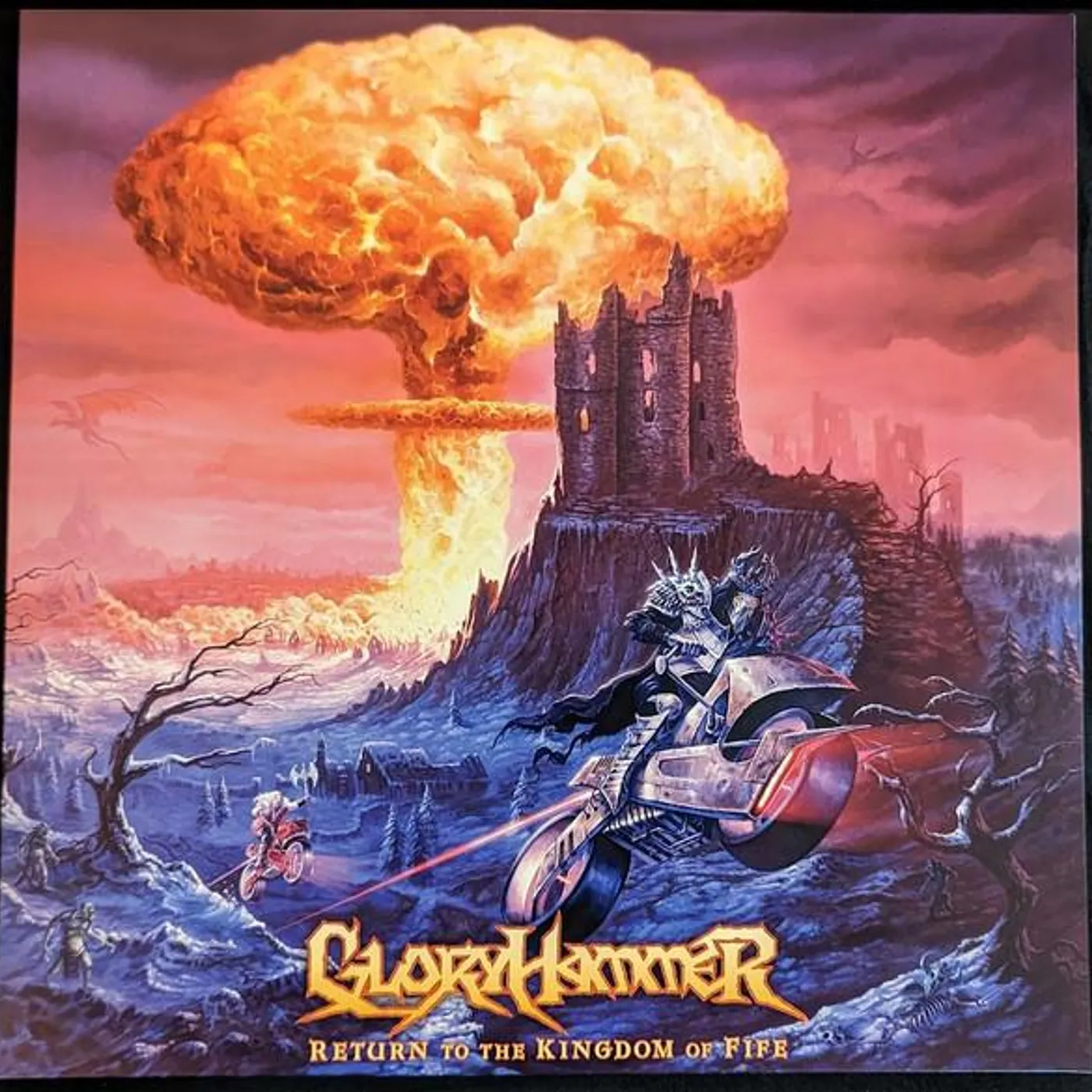 Gloryhammer RETURN TO THE KINGDOM OF FIFE (2LP) Vinyl Record