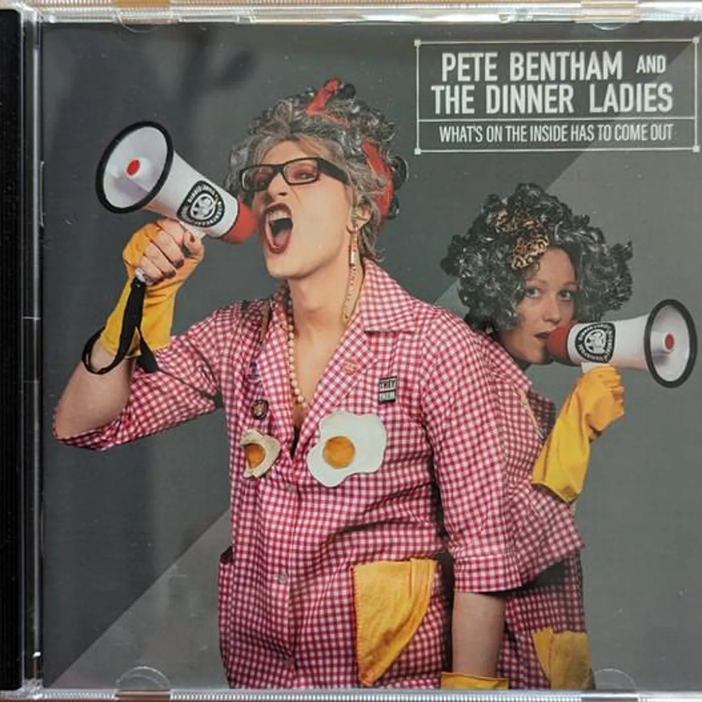 Pete Bentham & The Dinner Ladies WHAT'S ON THE INSIDE HAS TO COME OUT CD