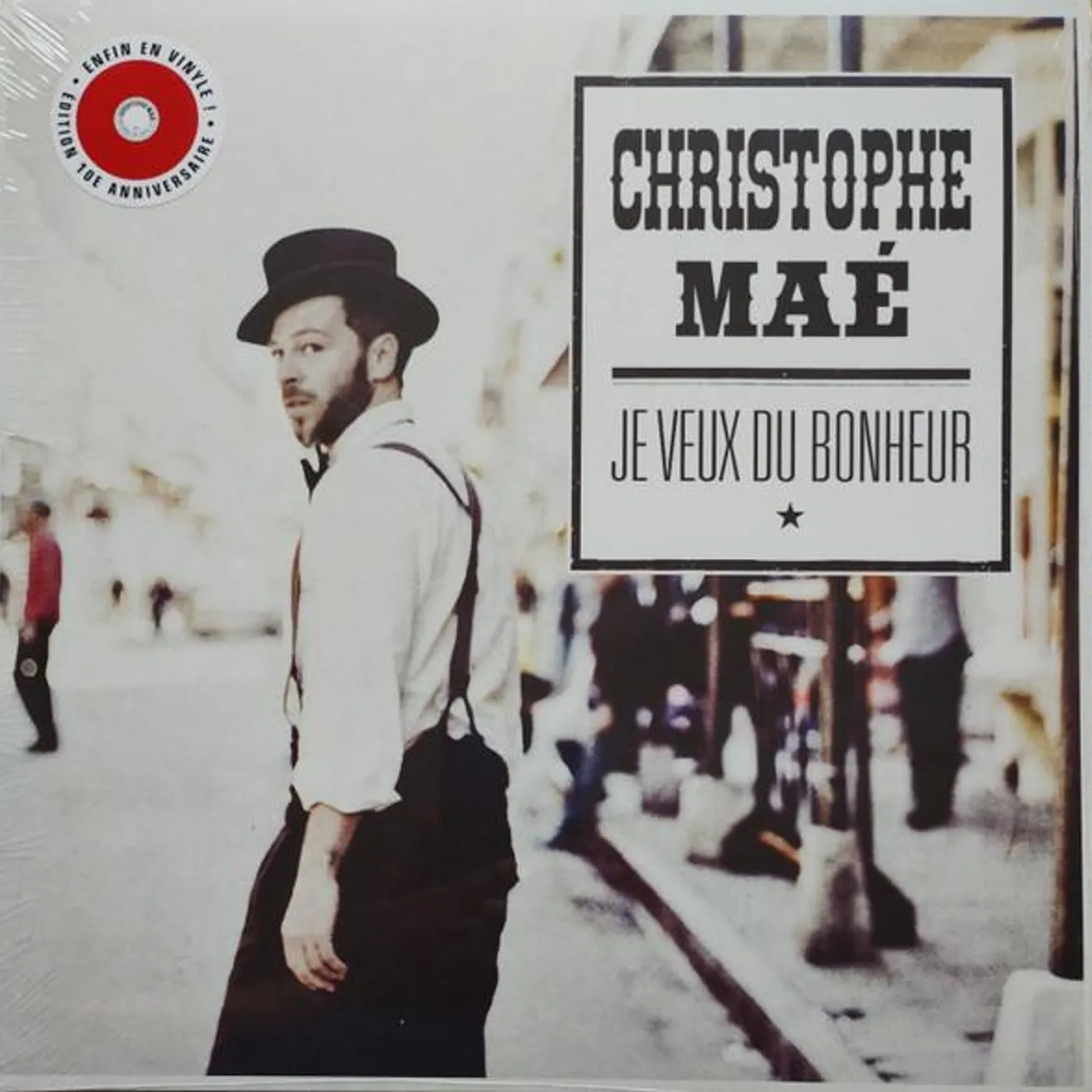 Christophe Maé JE VEUX BONHEUR Vinyl Record