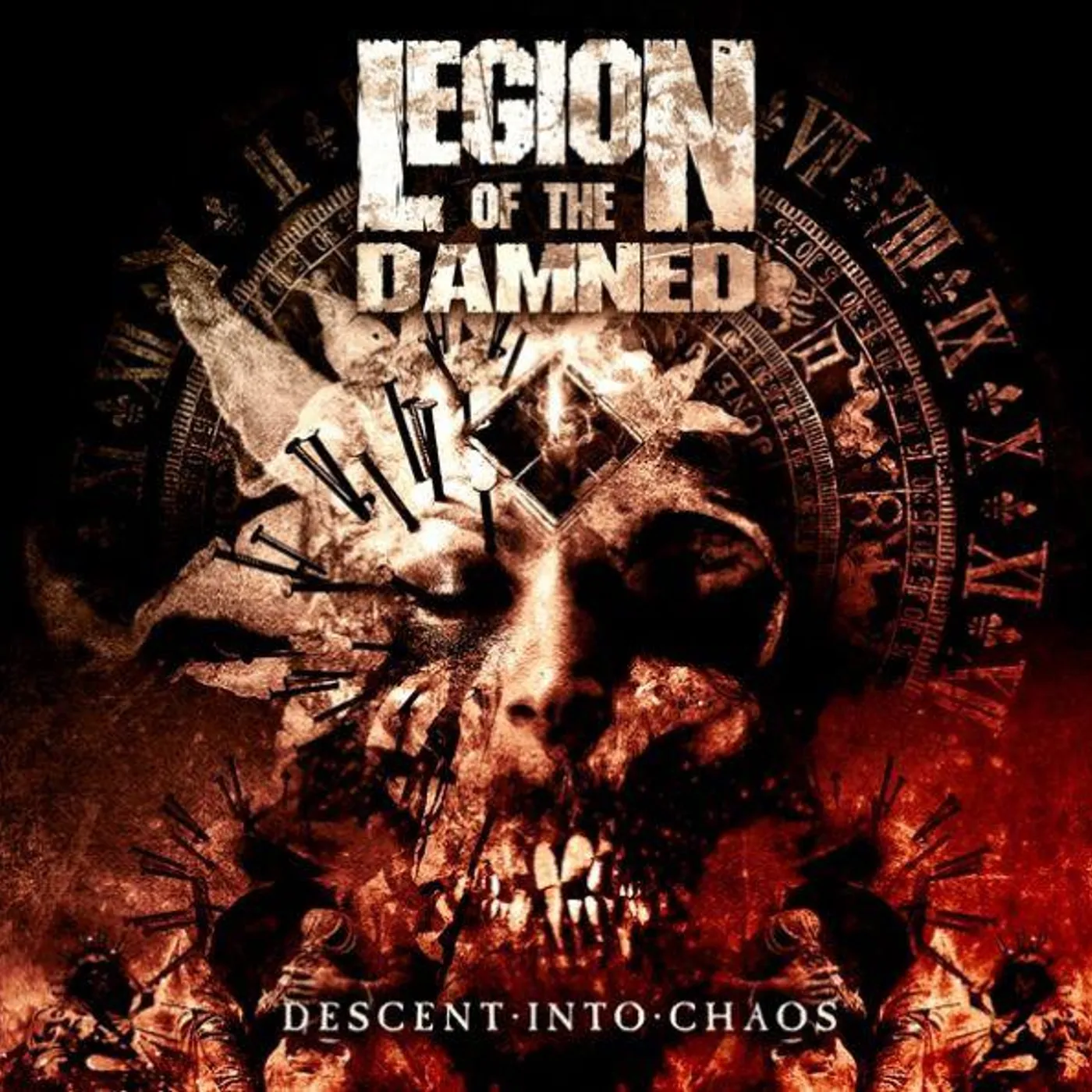 Legion Of The Damned DESCENT INTO CHAOS CD