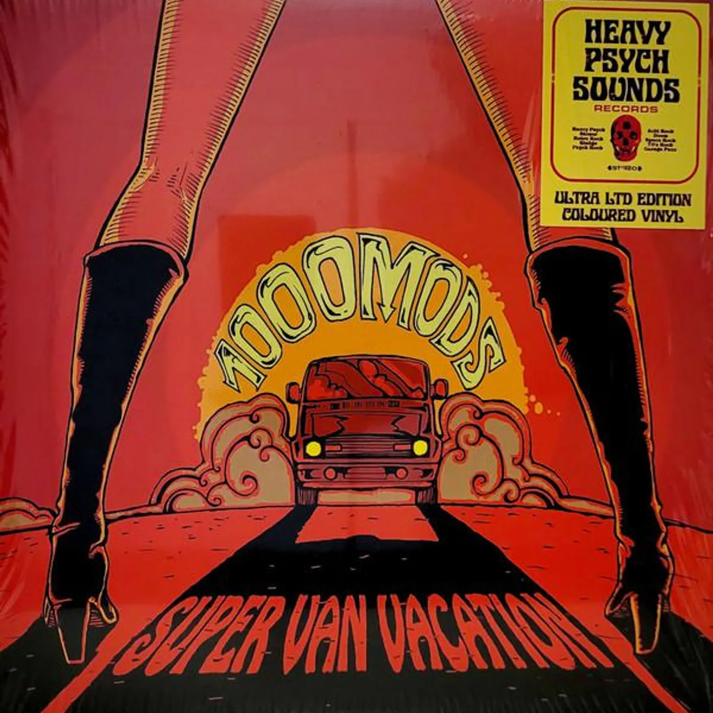 1000mods SUPER VAN VACATION Vinyl Record