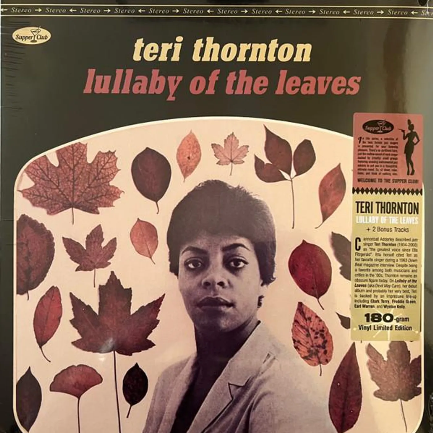 Teri Thornton LULLABY OF THE LEAVES Vinyl Record