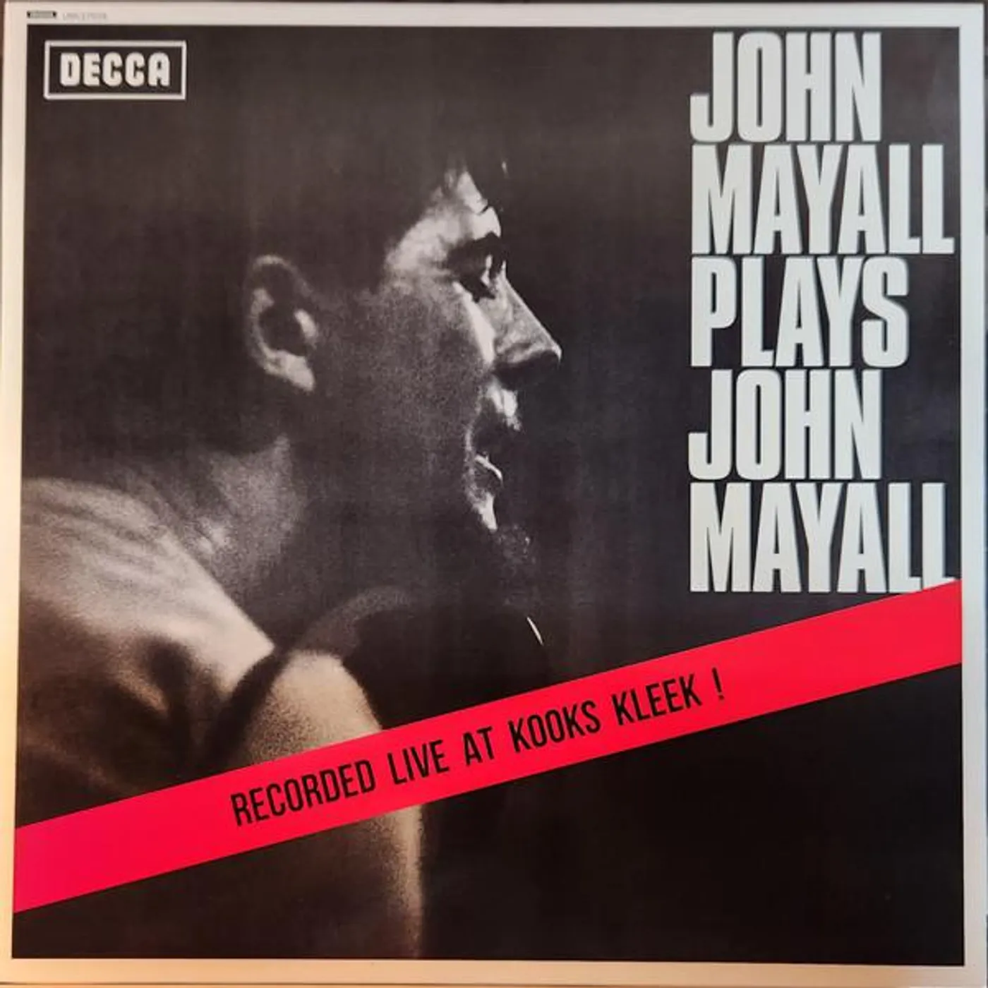 John Mayall & The Bluesbreakers 19224 JOHN MAYALL PLAYS JOHN MAYALL Vinyl Record