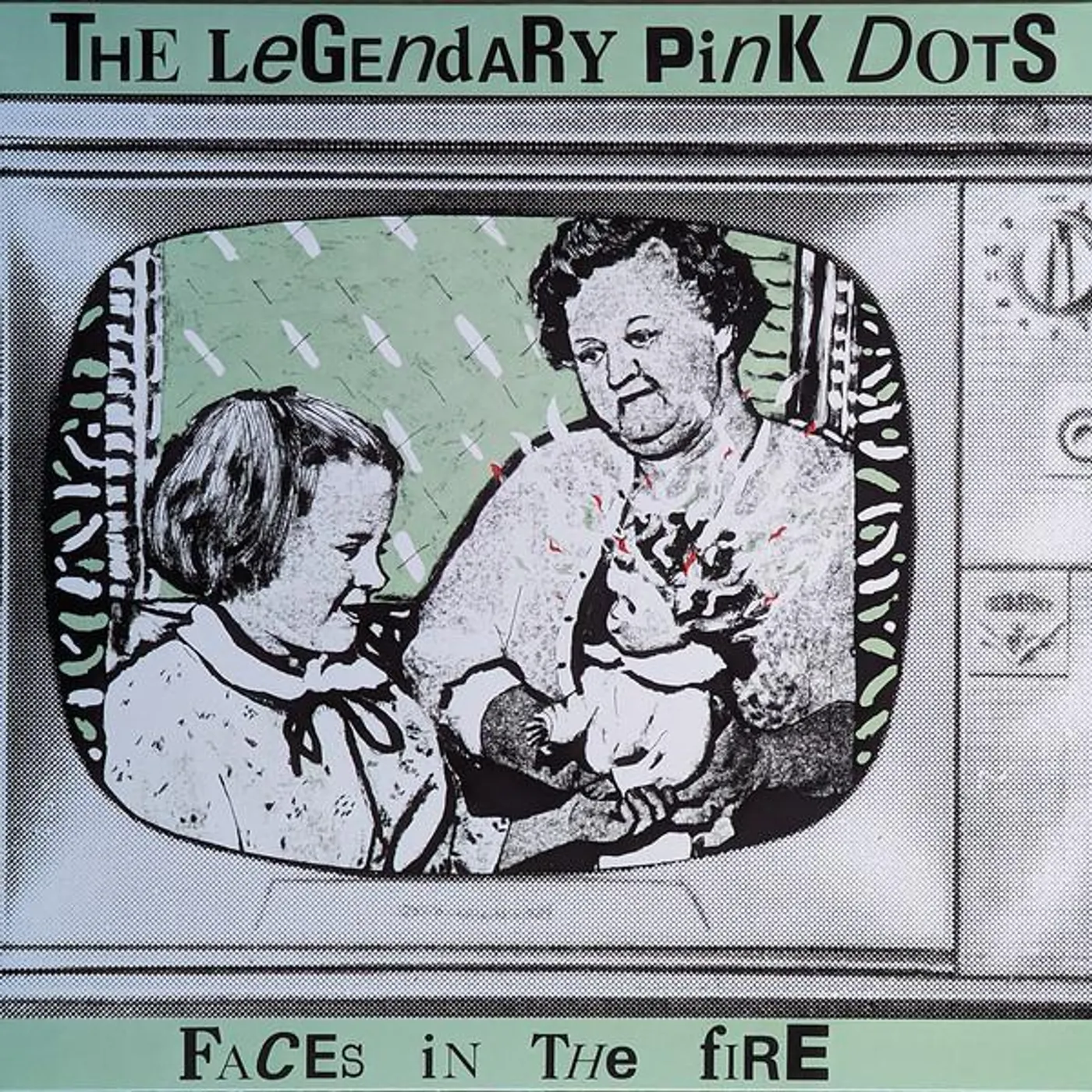 The Legendary Pink Dots FACES IN THE FIRE Vinyl Record