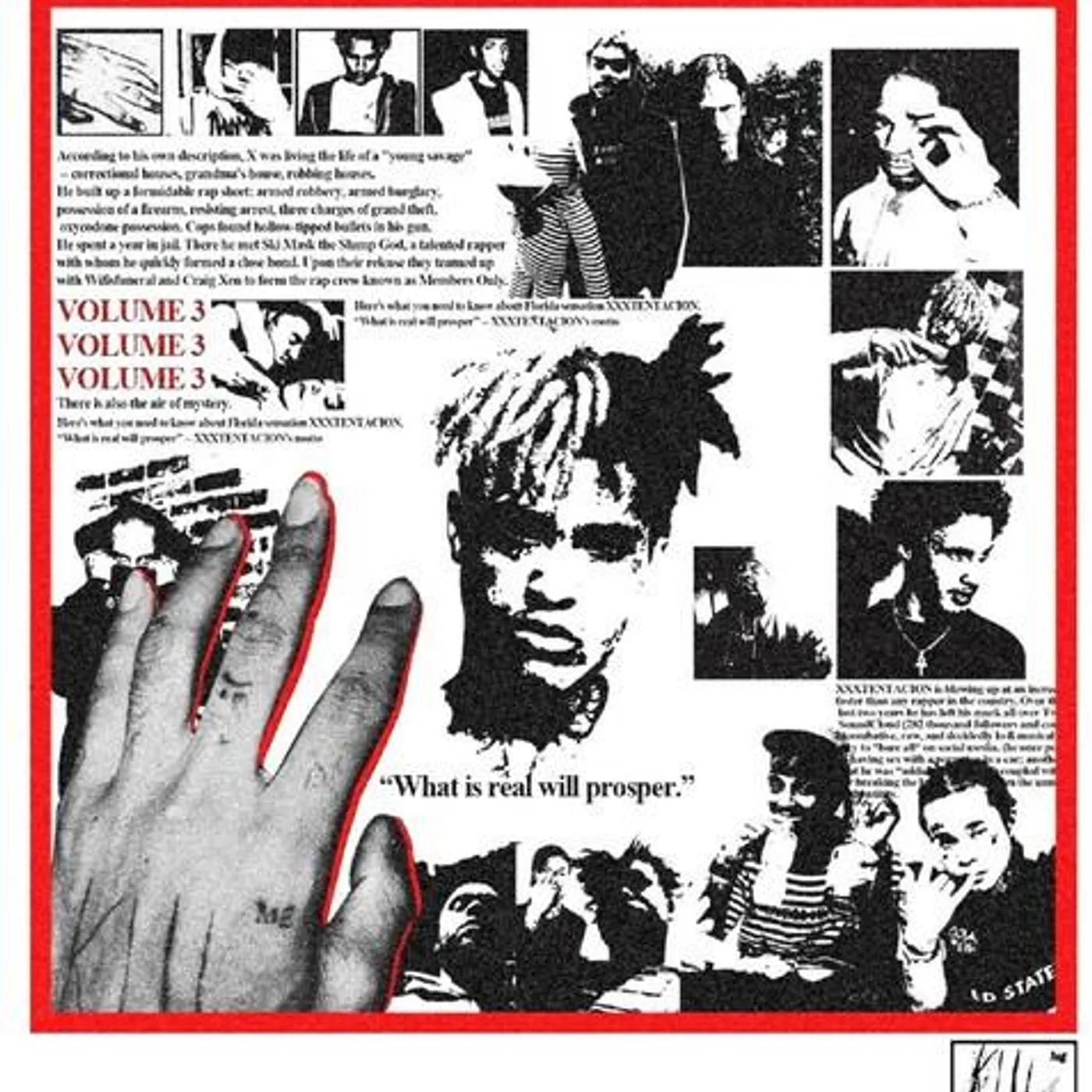 XXXtentacion Presents: Members Only Vol. 3 (2lp) Vinyl Record