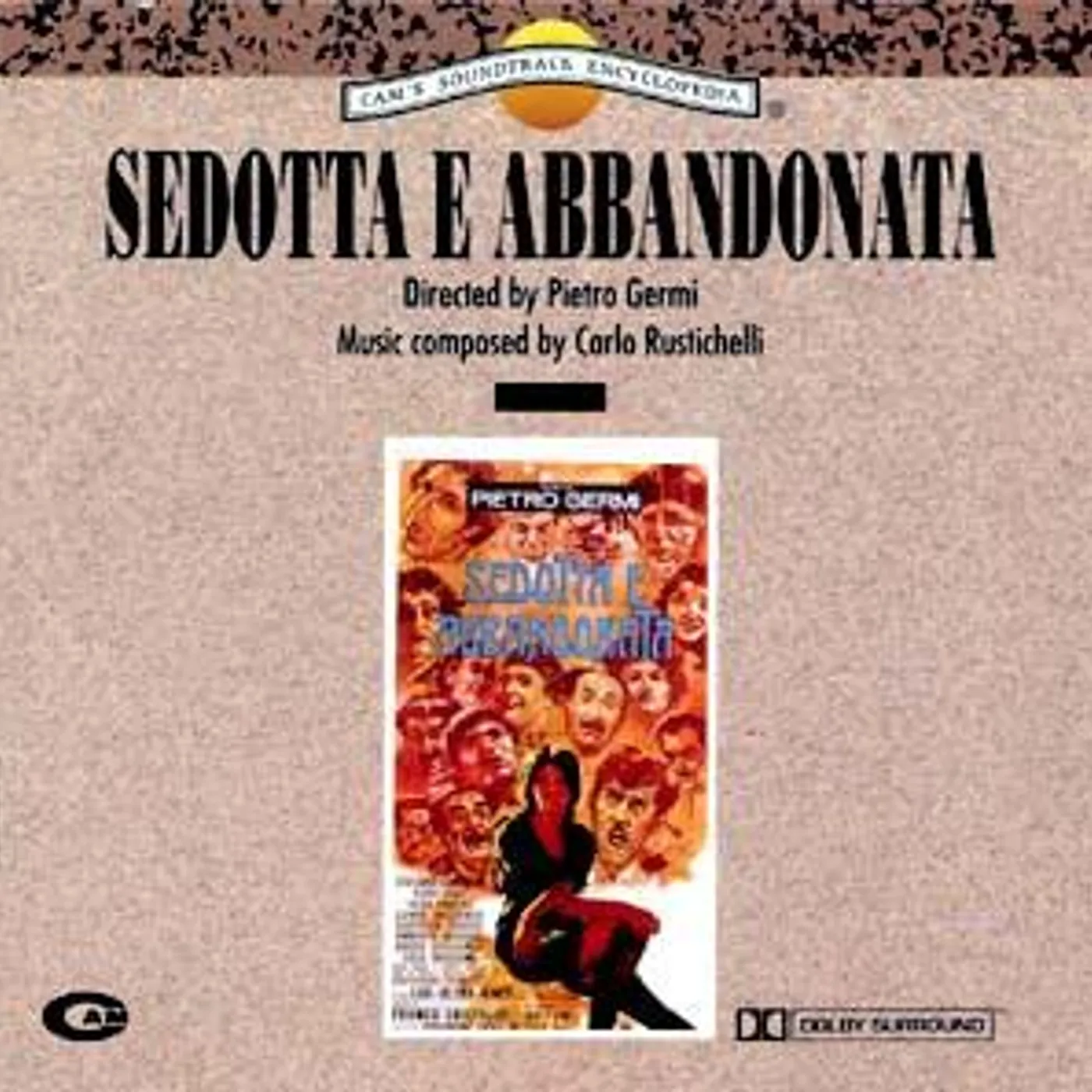 Carlo Rustichelli SEDOTTA E ABBANDONATA / Original Soundtrack CD
