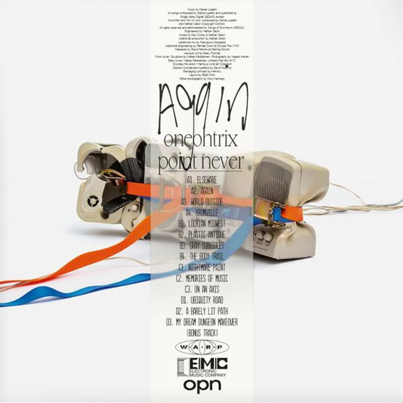 Oneohtrix Point Never AGAIN (BLUE VINYL/2LP) Vinyl Record