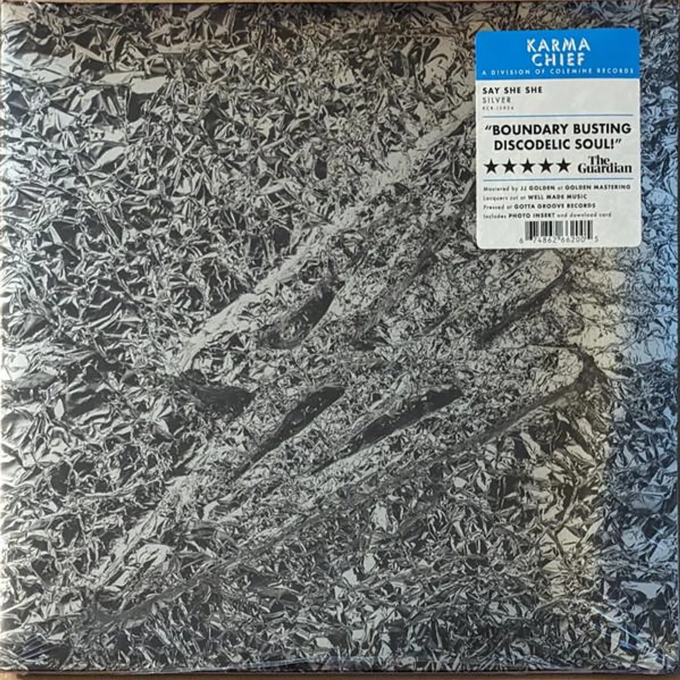 Say She She SILVER (2LP) Vinyl Record