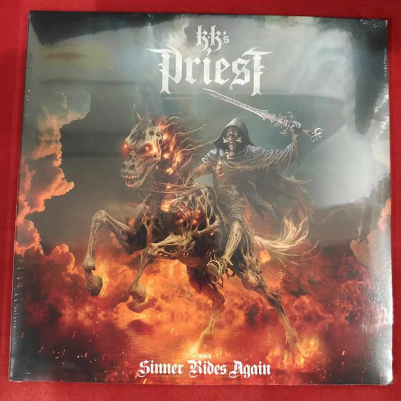 KK's Priest SINNER RIDES AGAIN Vinyl Record