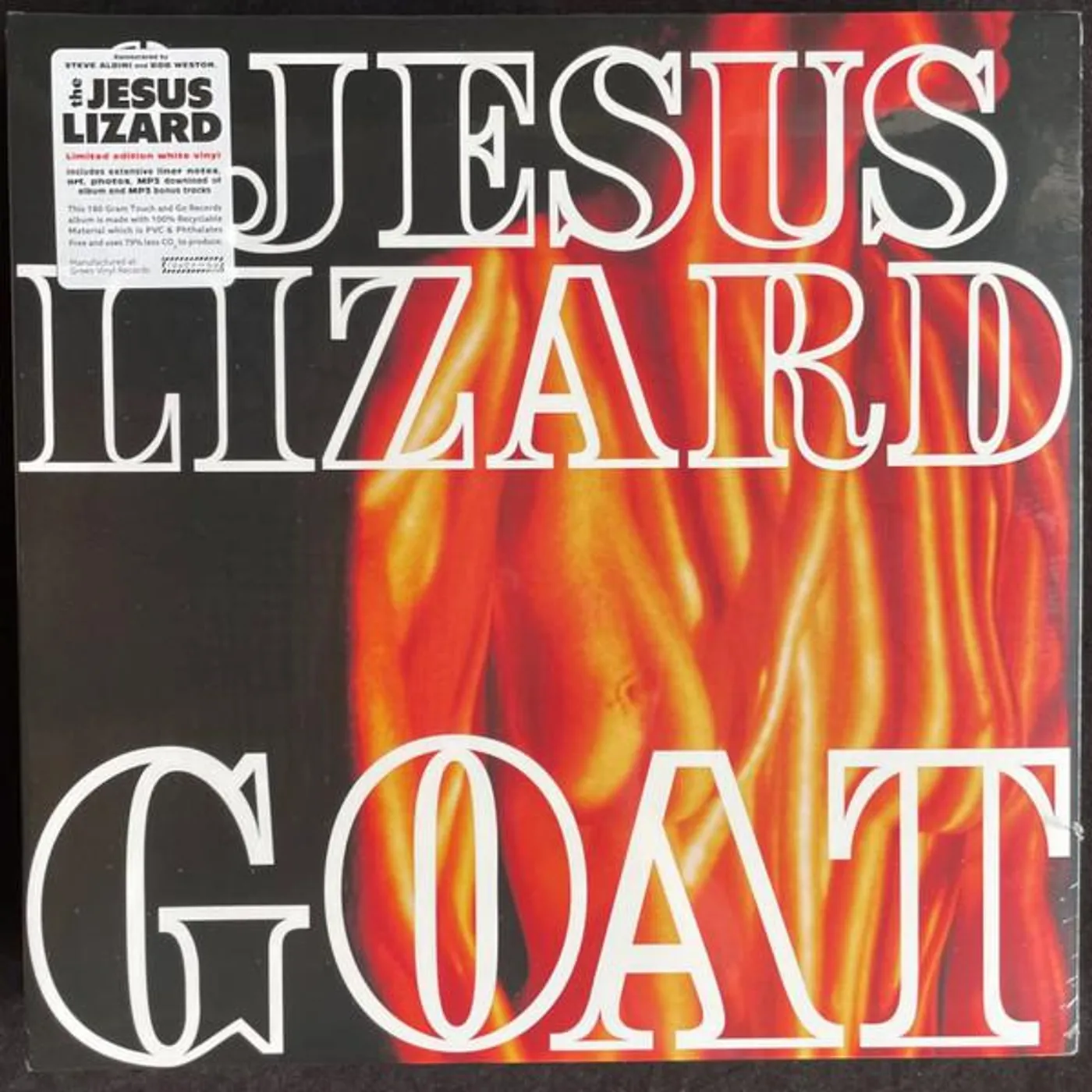The Jesus Lizard Goat (Remaster/Reissue/White Vinyl/180G) Vinyl Record