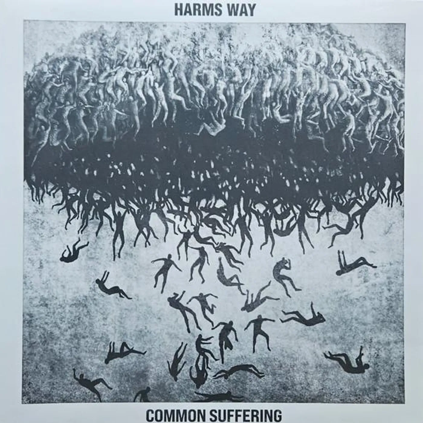 Harm's Way COMMON SUFFERING (GREY BLACK WHITE MARBLE VINYL) Vinyl Record
