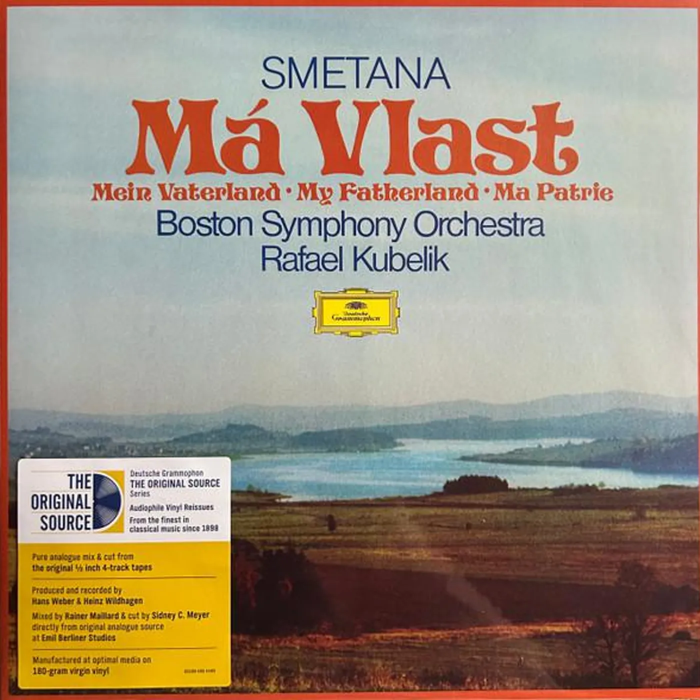 Bedrich Smetana Smetana: M Vlast (The Original Source Series) (2LP) Vinyl Record