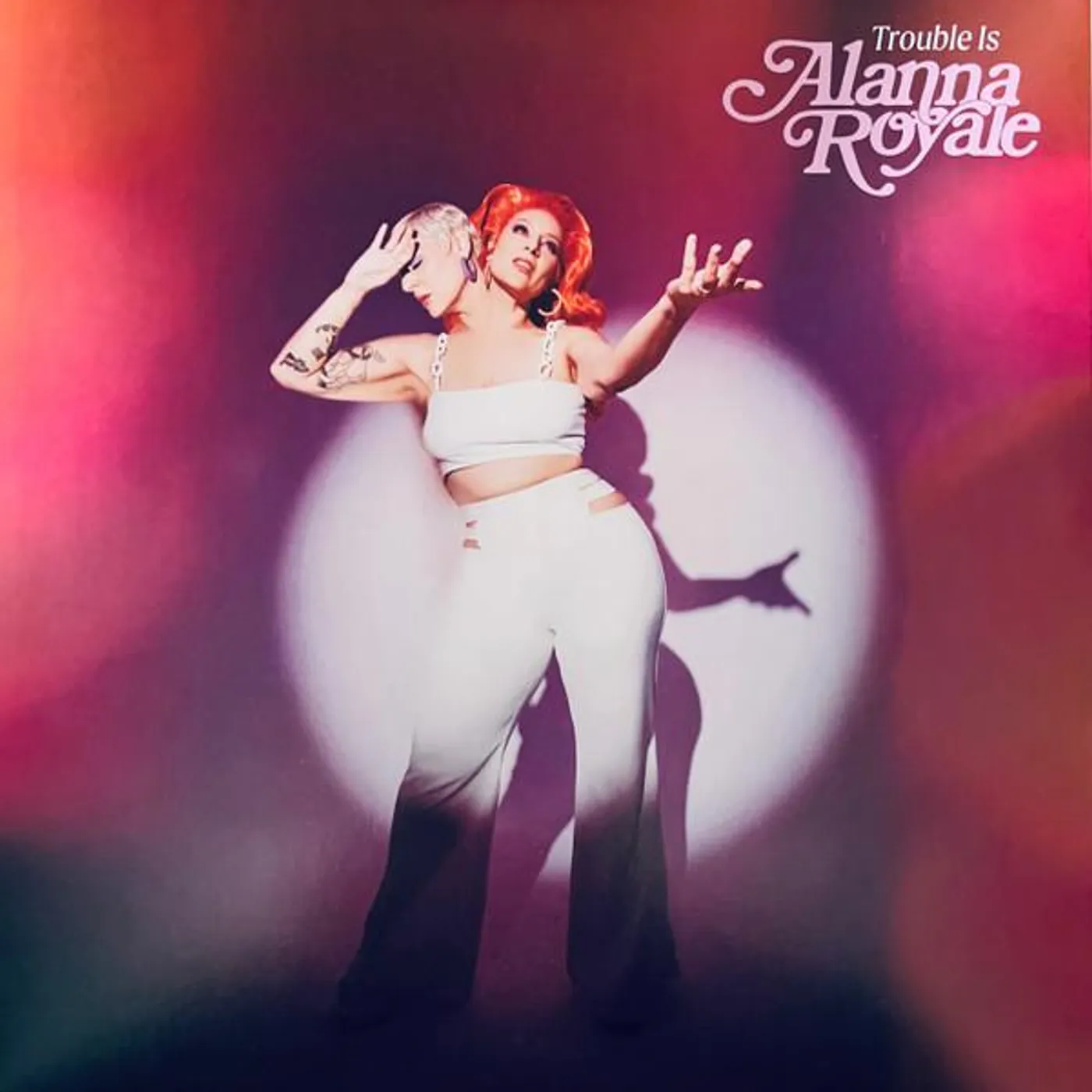 Alanna Royale TROUBLE IS (WHITE VINYL) Vinyl Record