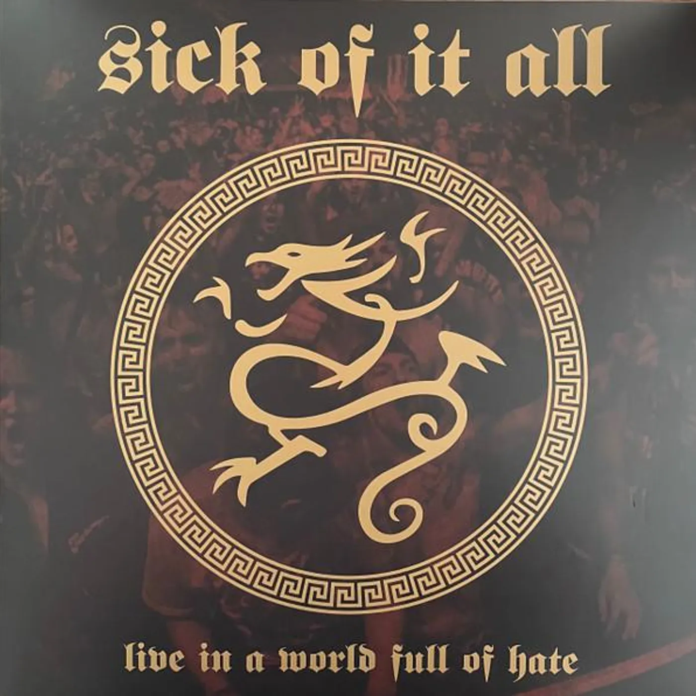 Sick Of It All LIVE IN A WORLD FULL OF HATE (CLEAR VINYL/140G) Vinyl Record
