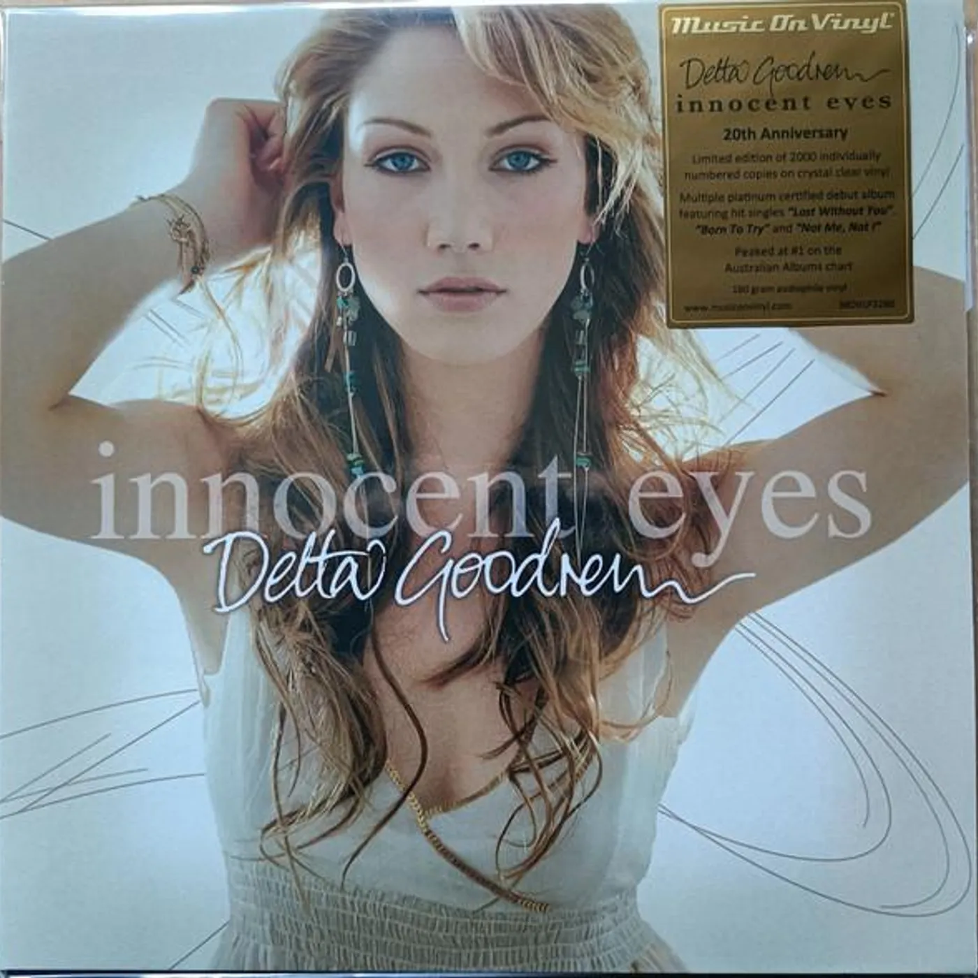 Delta Goodrem INNOCENT EYES (2LP/LIMITED/CRYSTAL CLEAR VINYL/180G/20TH ANNIVERSARY) Vinyl Record
