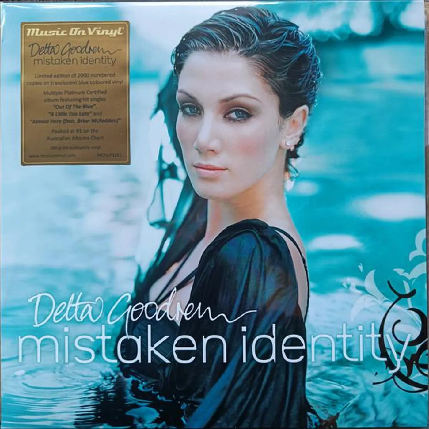 Delta Goodrem MISTAKEN IDENTITY (2LP/LIMITED/TRANSLUCENT BLUE VINYL/180G) Vinyl Record
