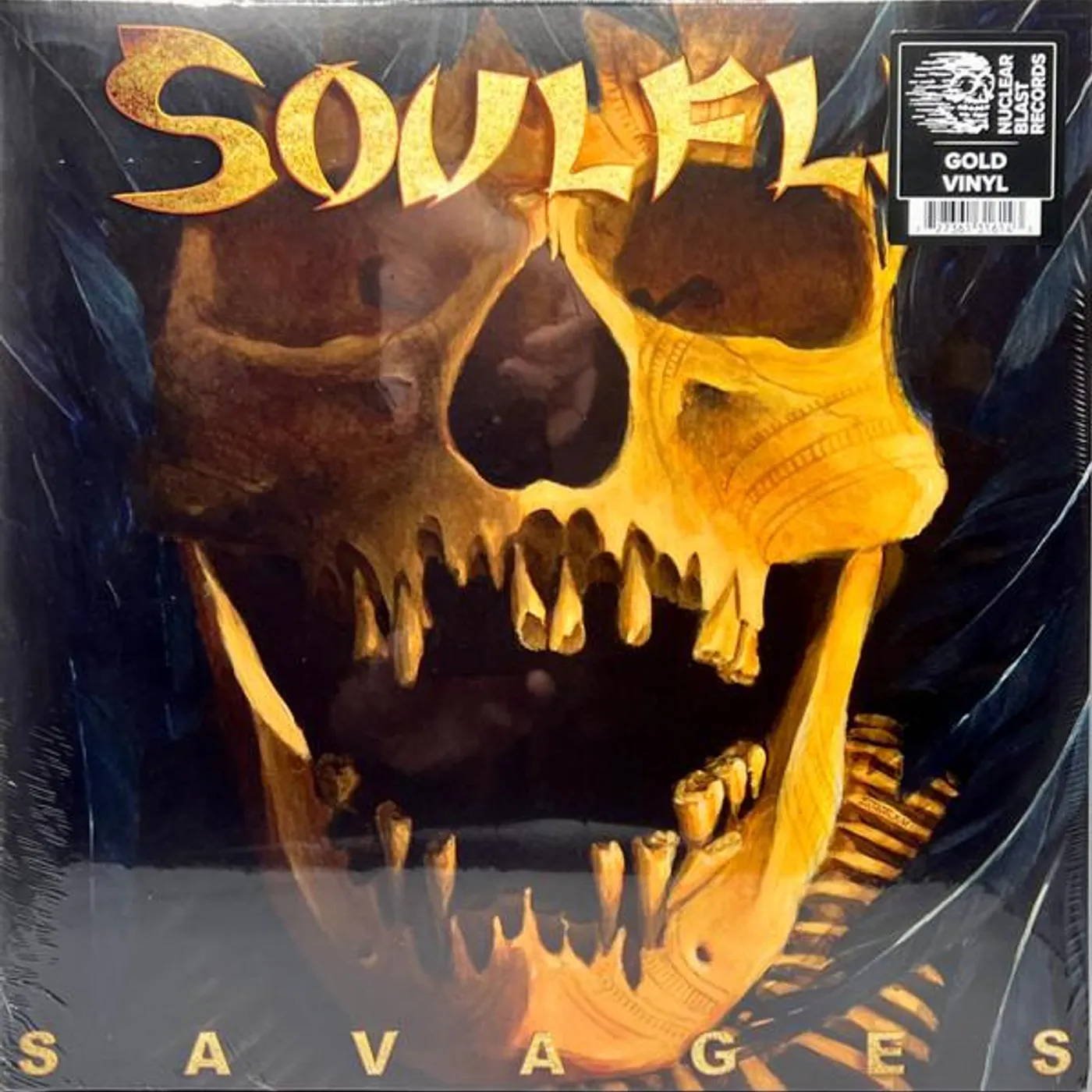 Soulfly SAVAGES (GOLD VINYL/2LP) Vinyl Record