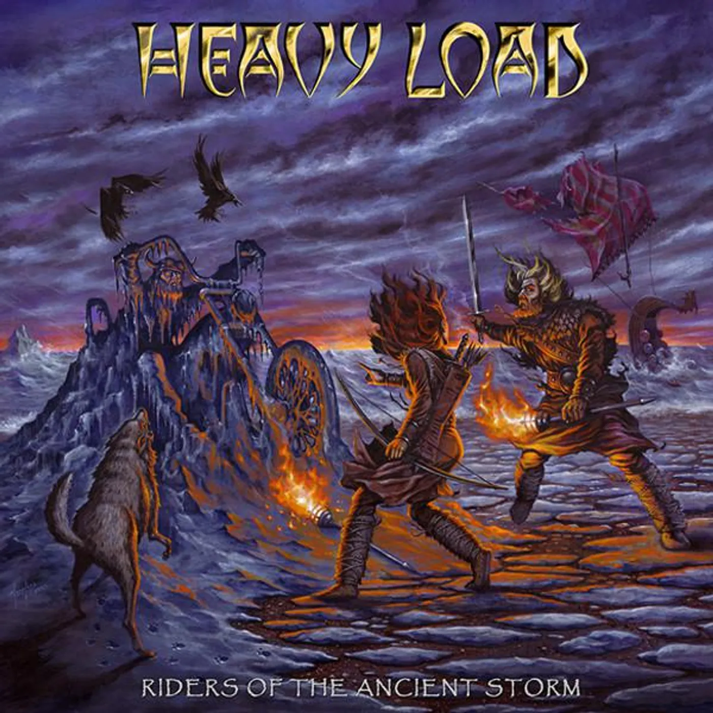Heavy Load RIDERS OF THE ANCIENT STORM CD
