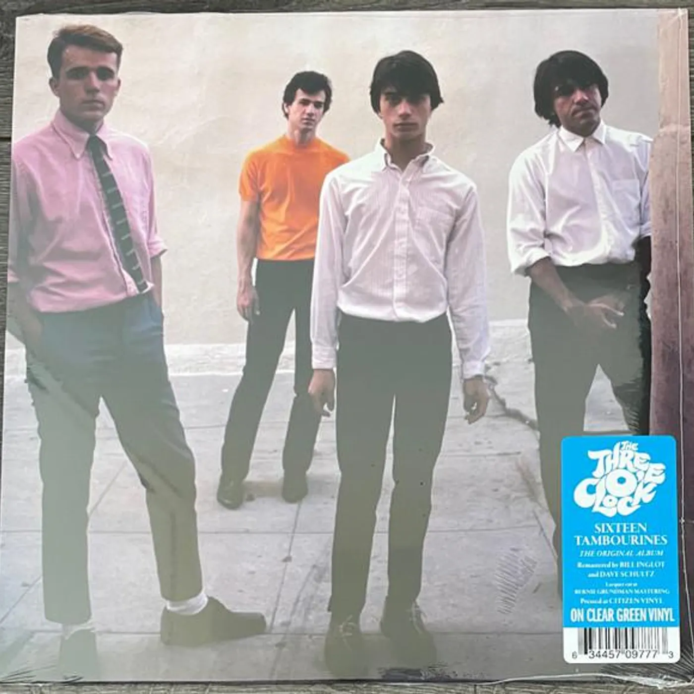 The Three O'Clock Sixteen Tambourines (Clear Green) Vinyl Record