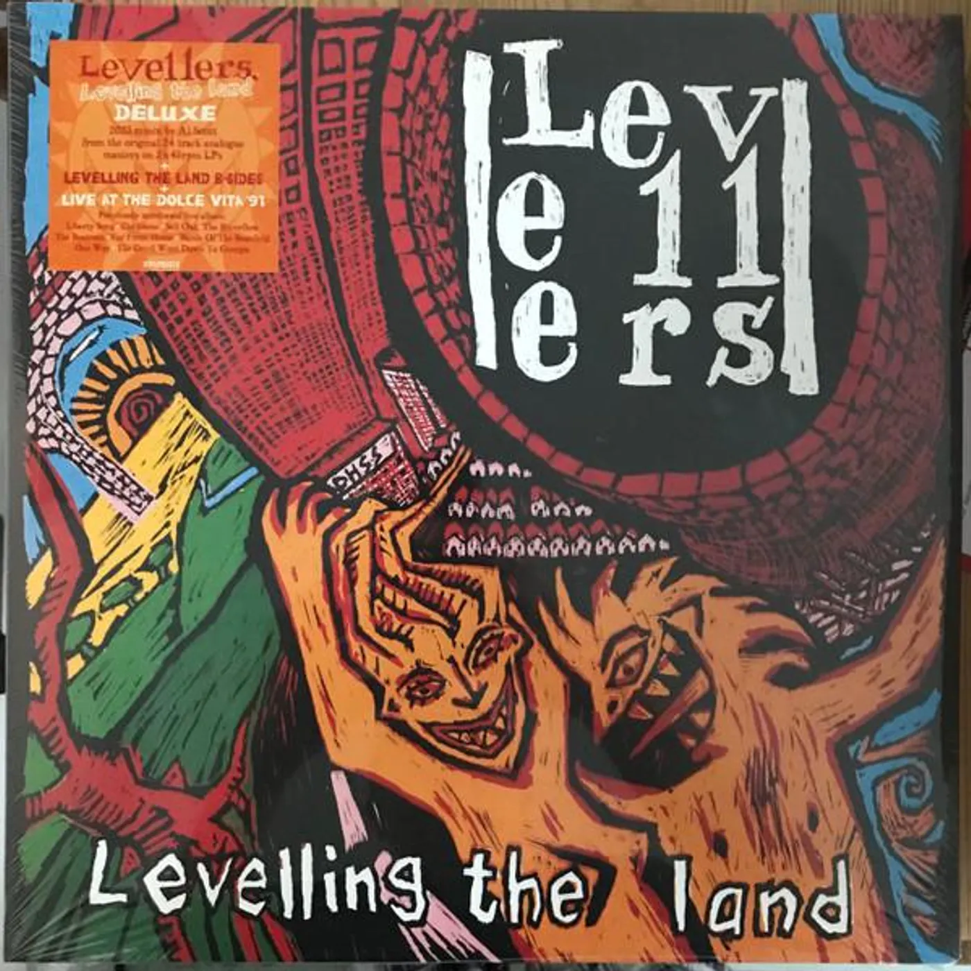 Levellers LEVELLING THE LAND (2023 REMIX) Vinyl Record