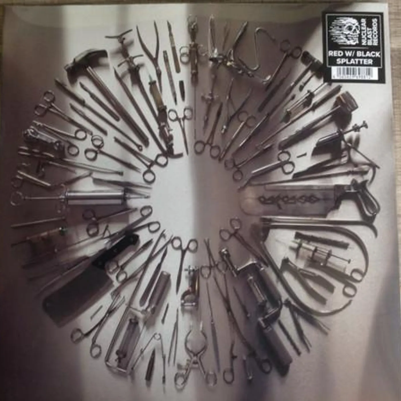 Carcass SURGICAL STEEL (10TH ANNIVERSARY) (RED & BLACK VINYL/2LP) Vinyl Record