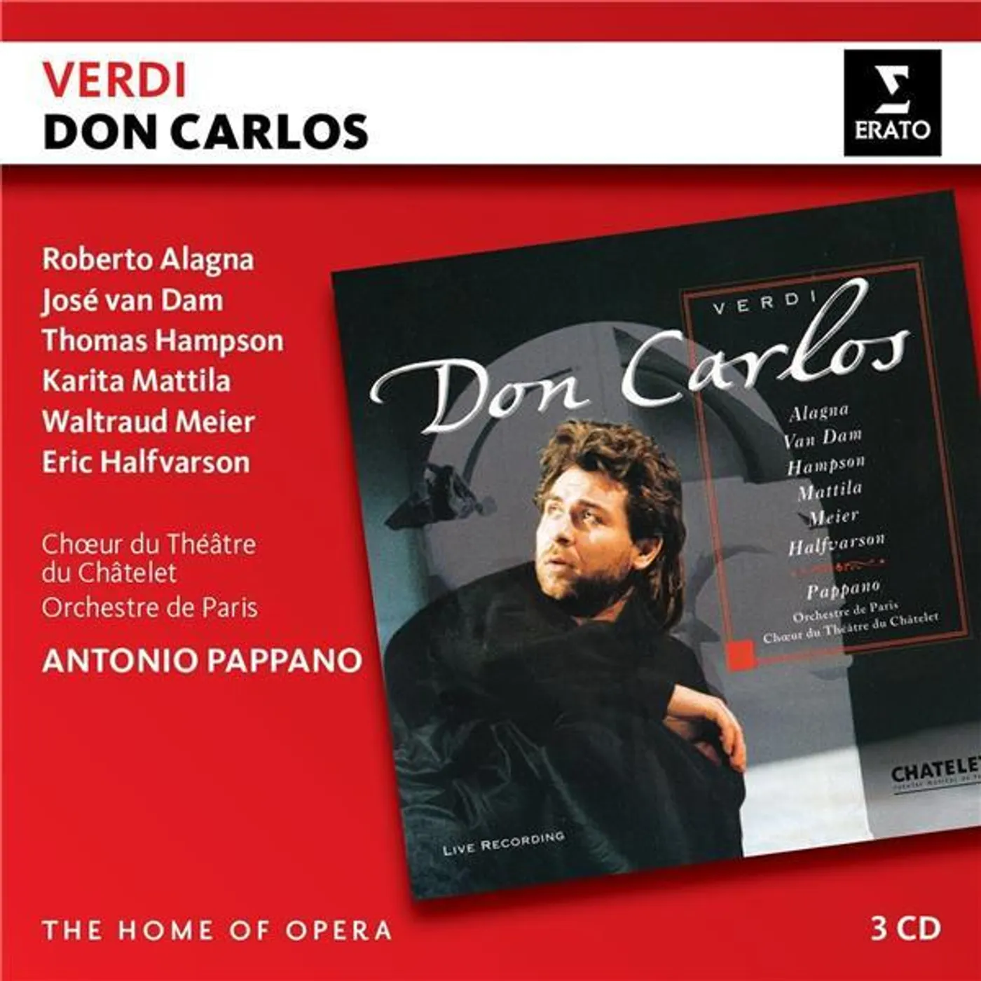 Antonio Pappano VERDI: DON CARLOS (3CD) CD