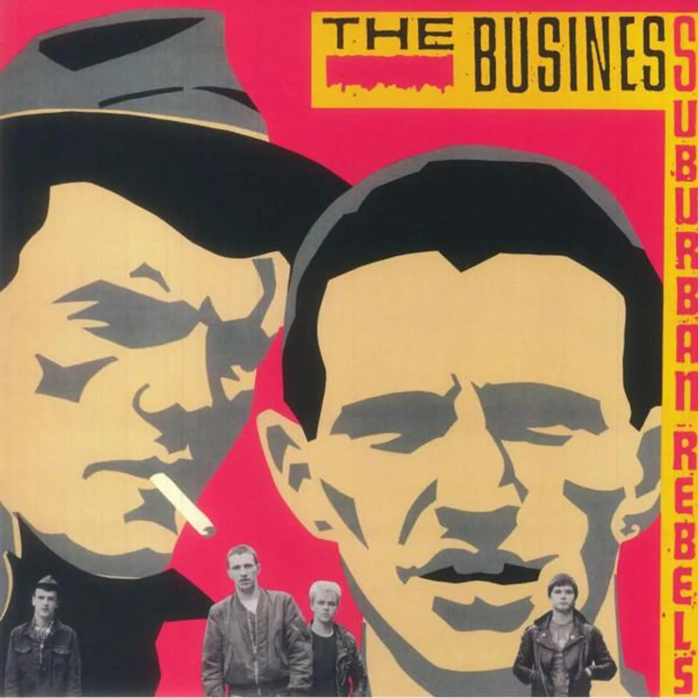 The Business Suburban Rebels (Pink) Vinyl Record