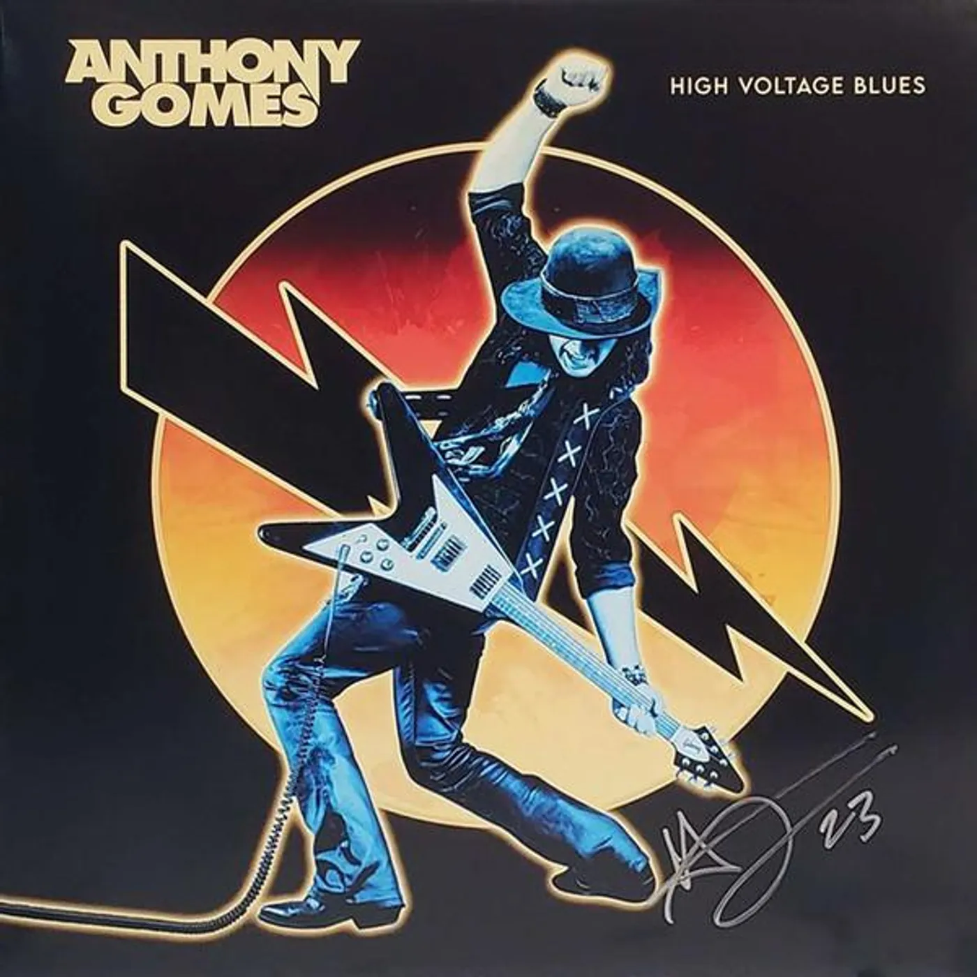 Anthony Gomes HIGH VOLTAGE BLUES Vinyl Record