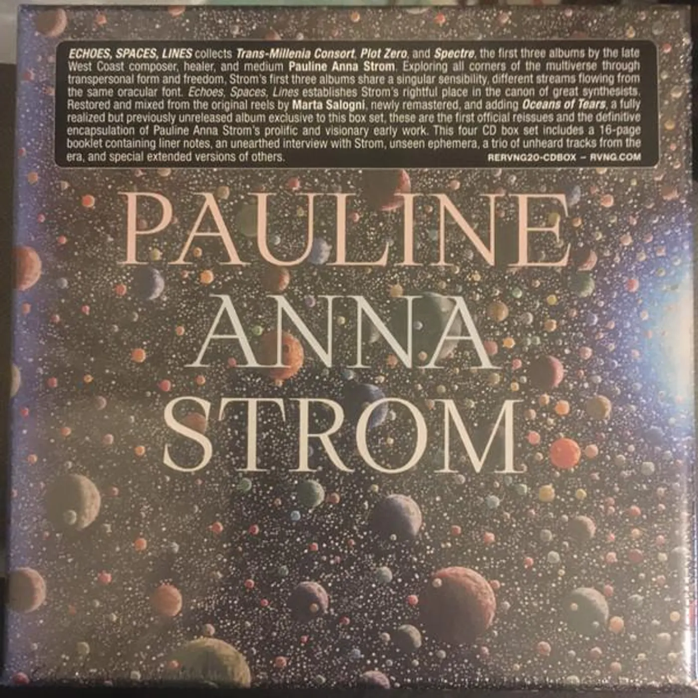 Pauline Anna Strom ECHOES, SPACES, LINES CD