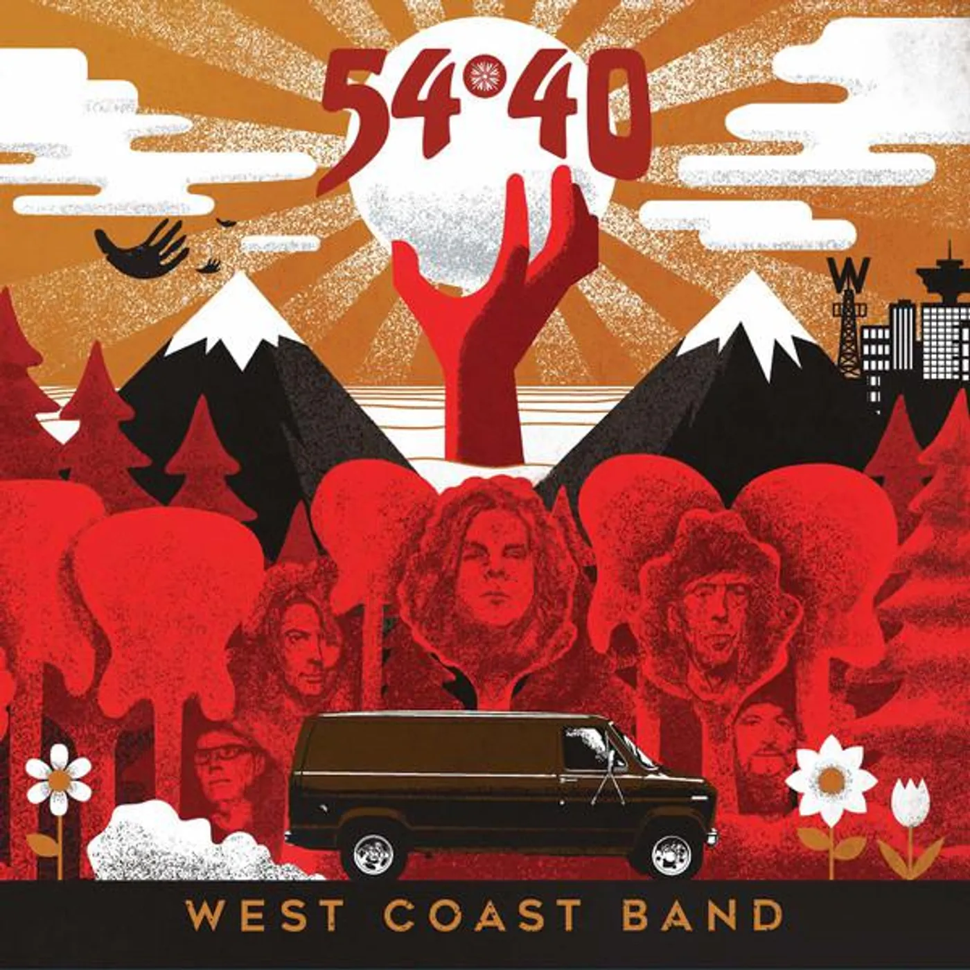 54-40 WEST COAST BAND CD
