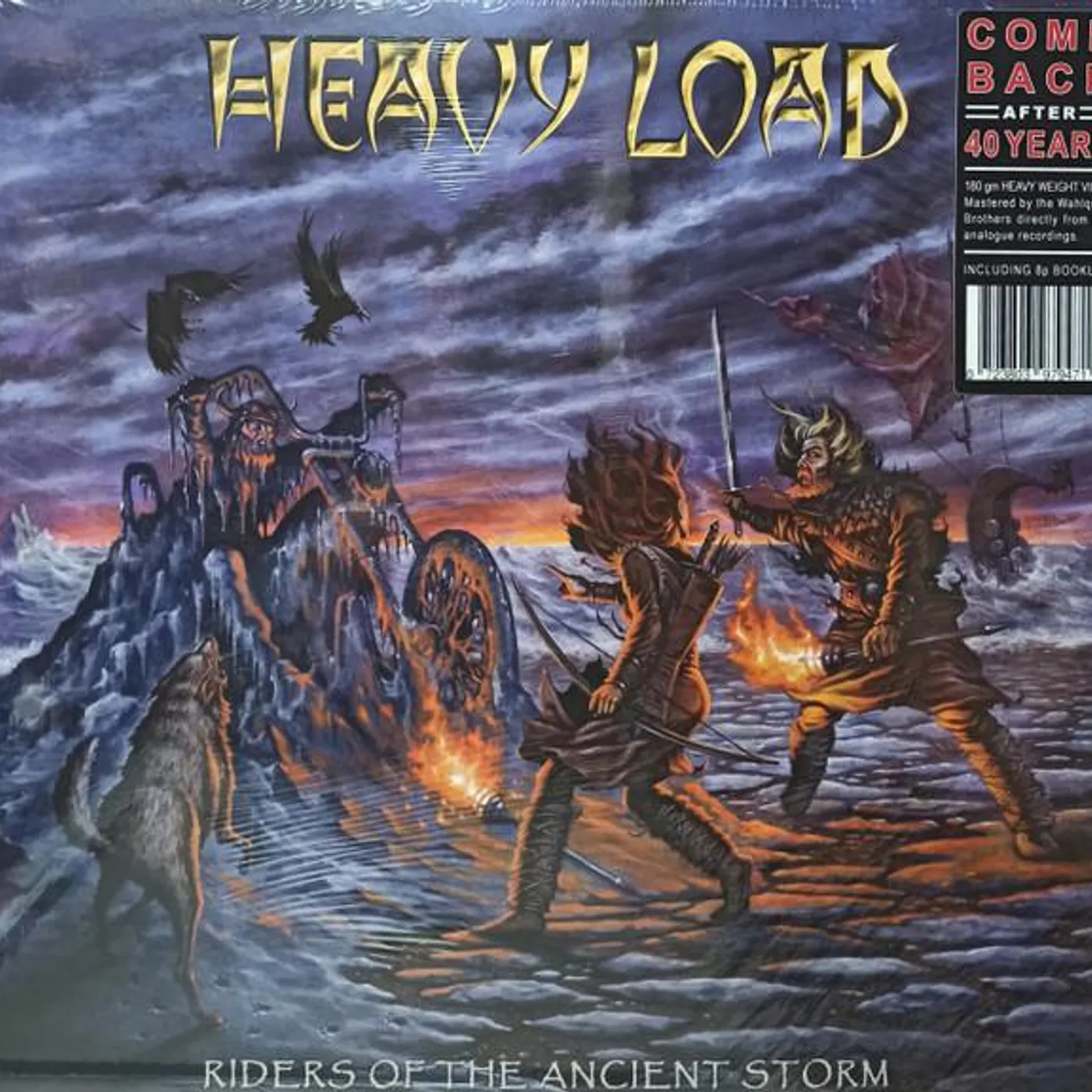 Heavy Load RIDERS OF THE ANCIENT STORM Vinyl Record