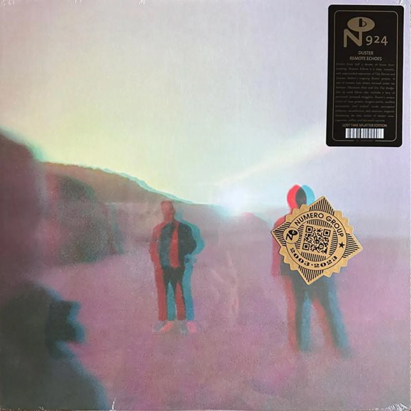 Duster REMOTE ECHOES (CLEAR W/ SEA BLUE & RUBY SPLATTER VINYL) Vinyl Record