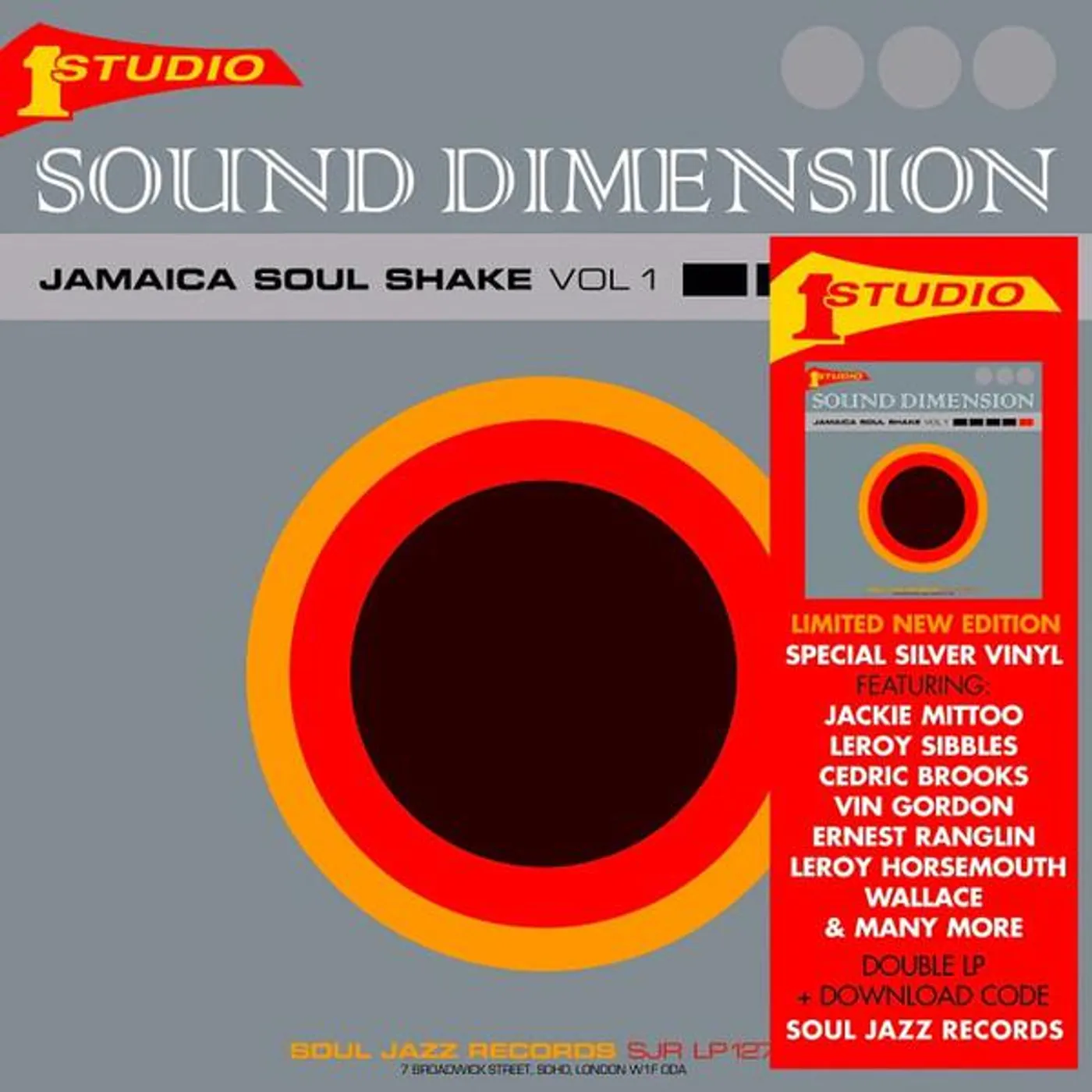 Sound Dimension Jamaica Soul Shake (2LP/Coloured) Vinyl Record