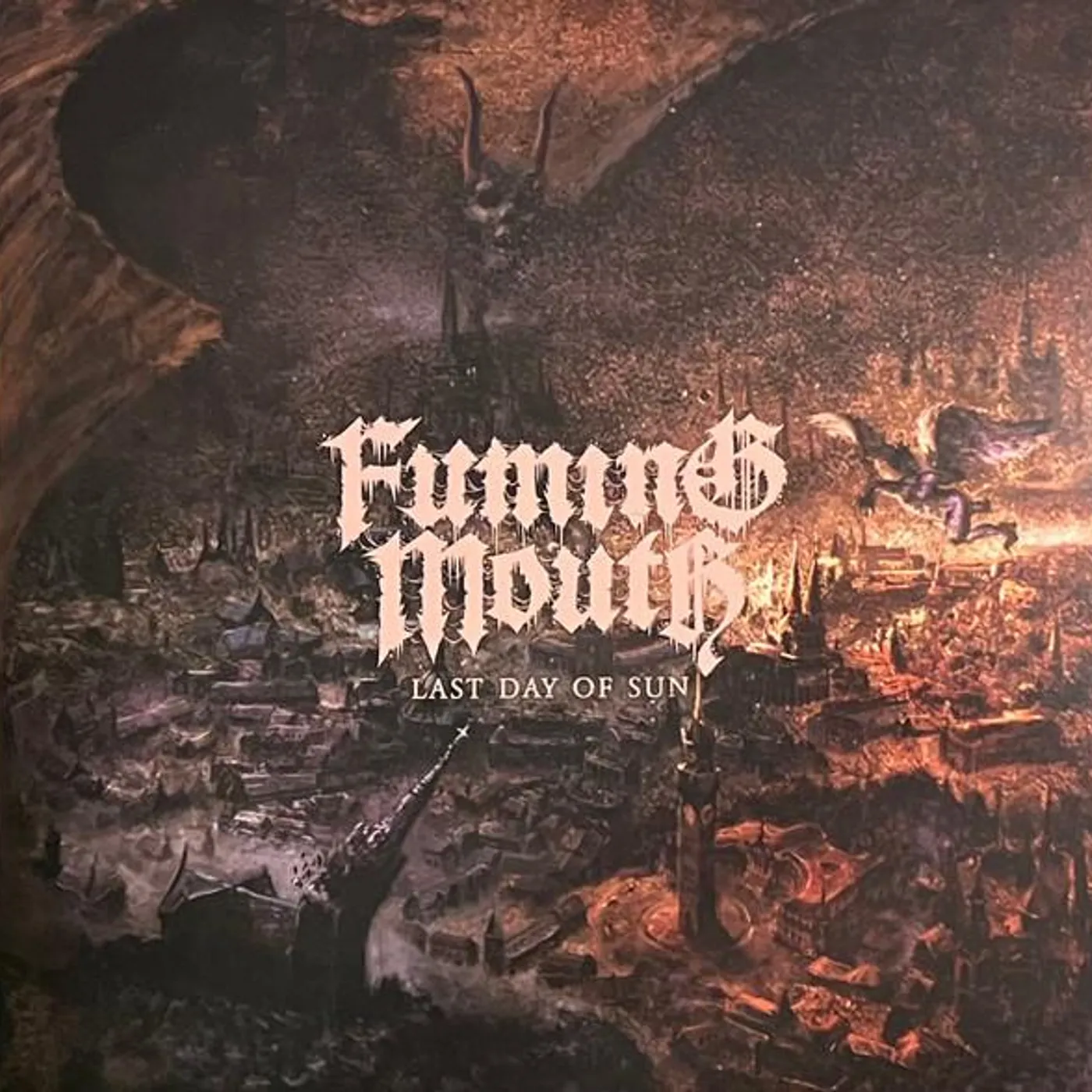 Fuming Mouth LAST DAY OF SUN (SMOKE VINYL) Vinyl Record