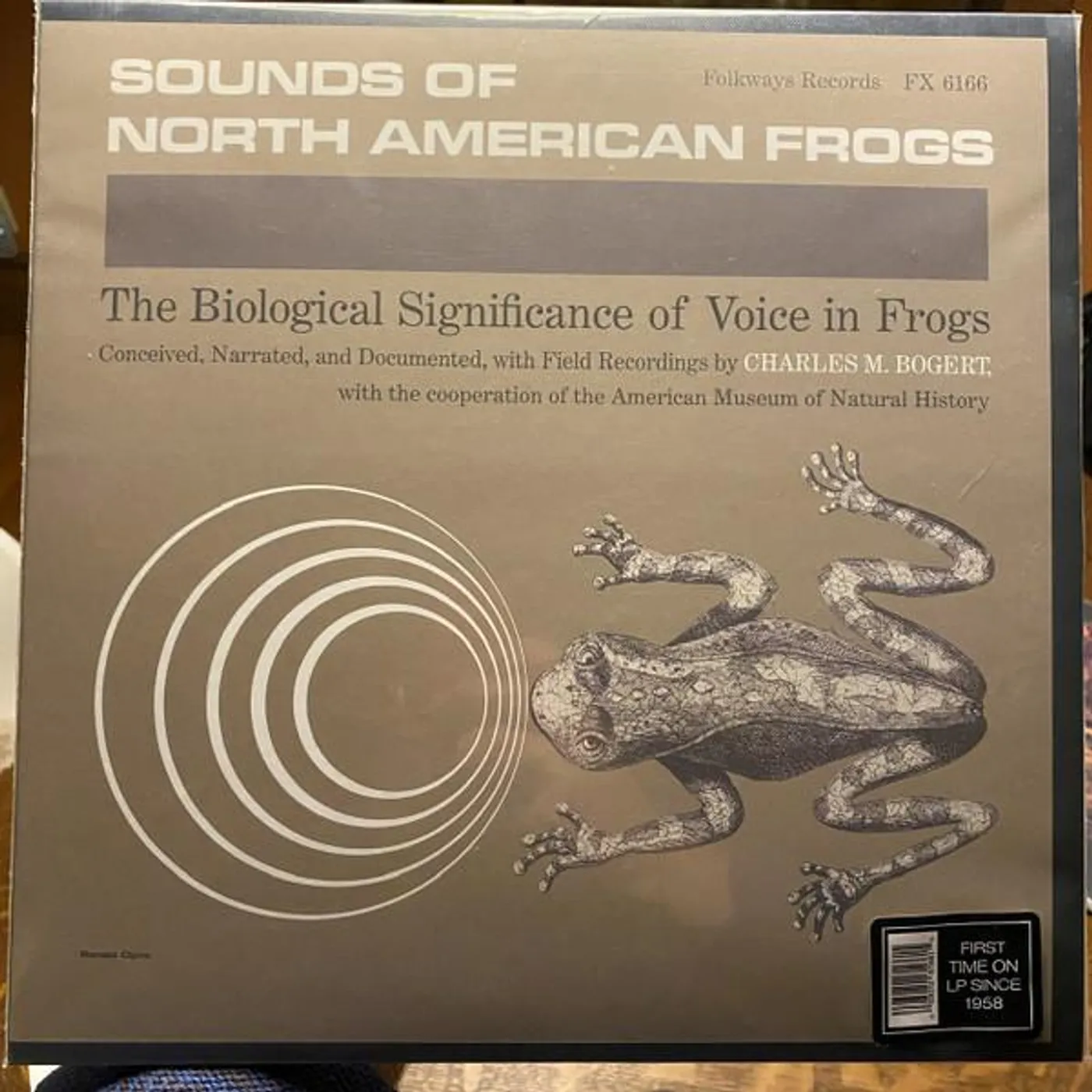 Charles M. Bogert SOUNDS OF NORTH AMERICAN FROGS Vinyl Record